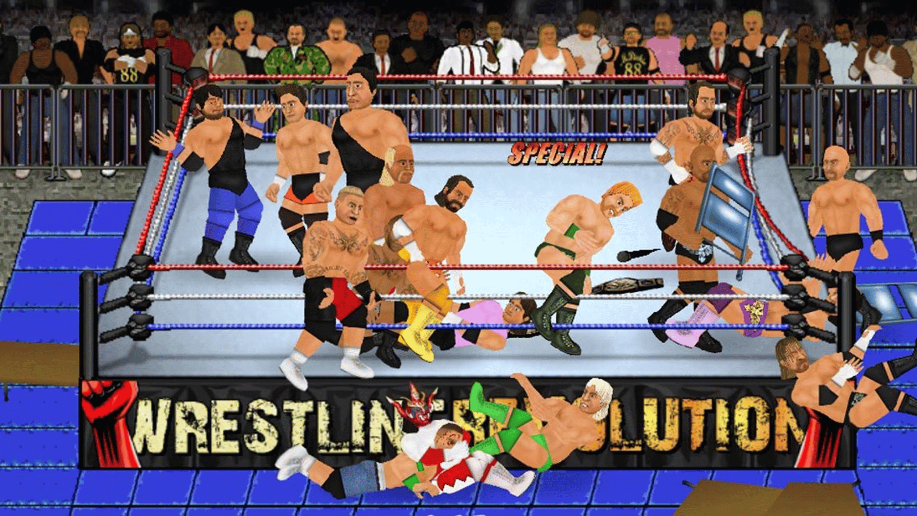 Wrestling Revolution 2D screenshot