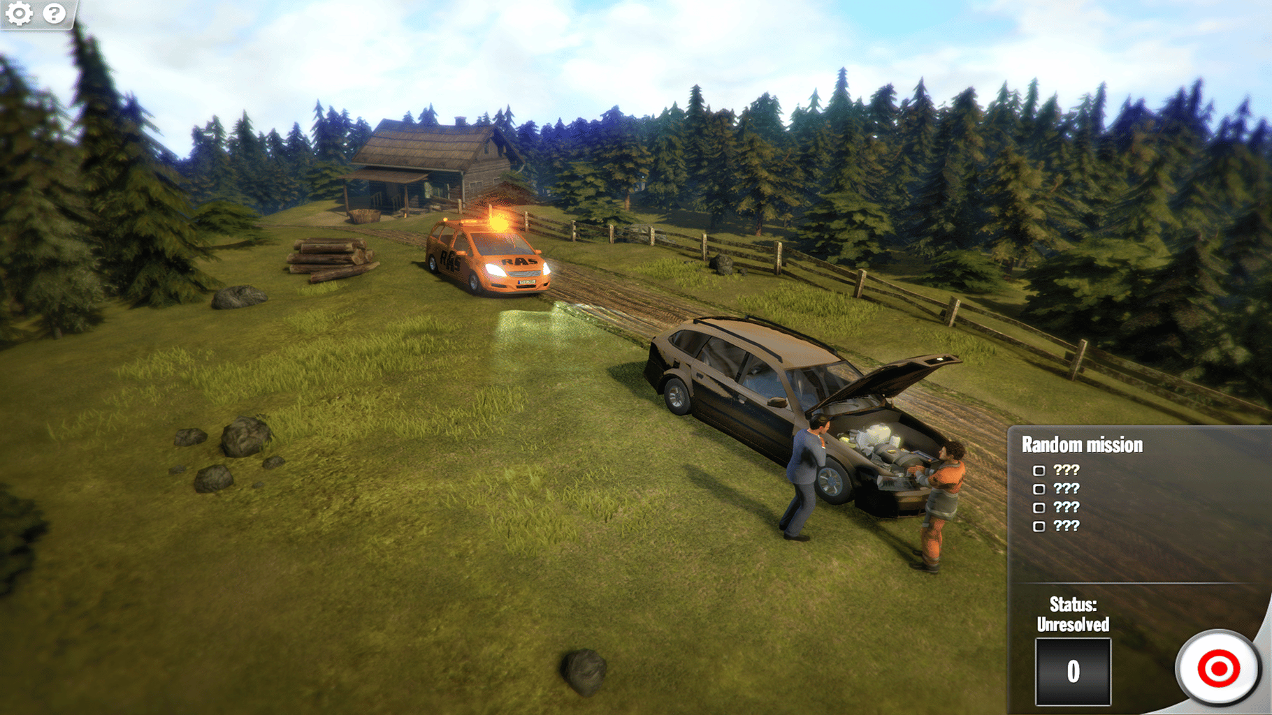 Roadside Assistance Simulator screenshot