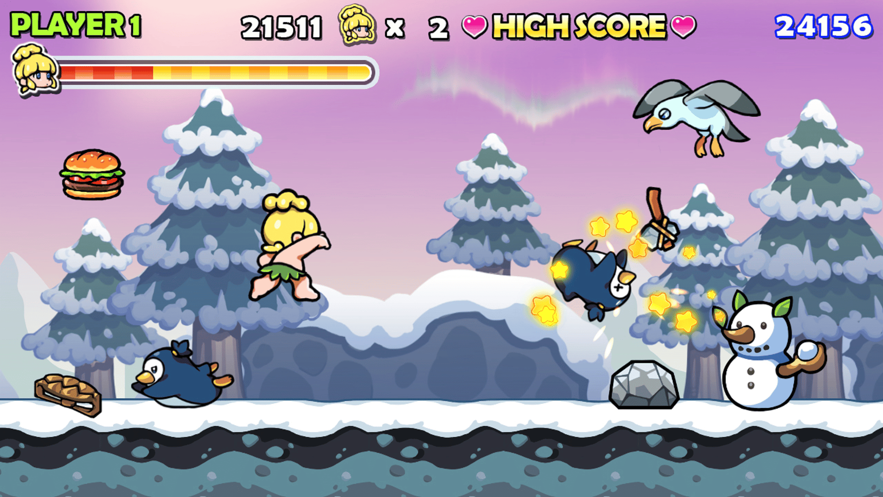 Wonder Boy Returns screenshot