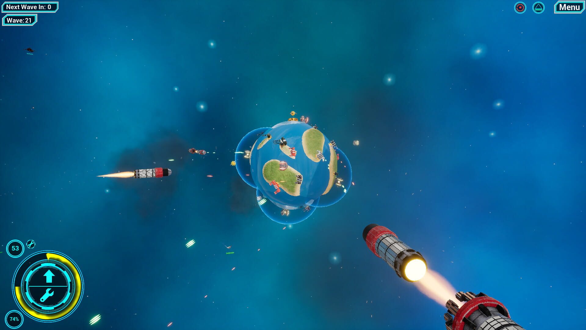 Exo TD - Screenshot
