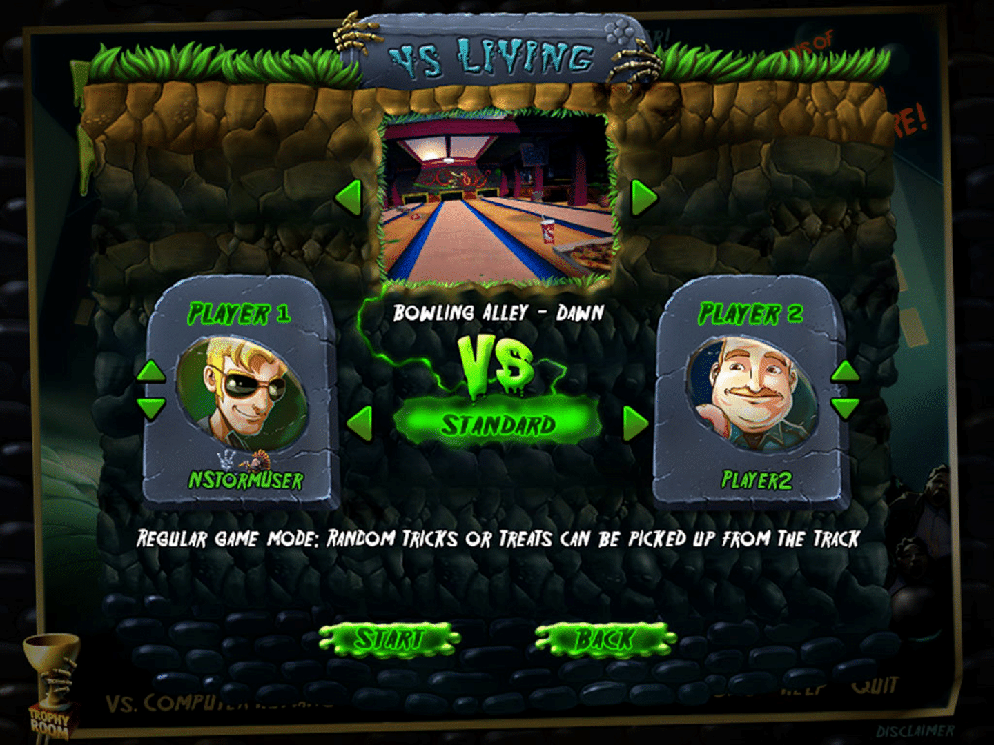 Zombie Bowl-O-Rama screenshot