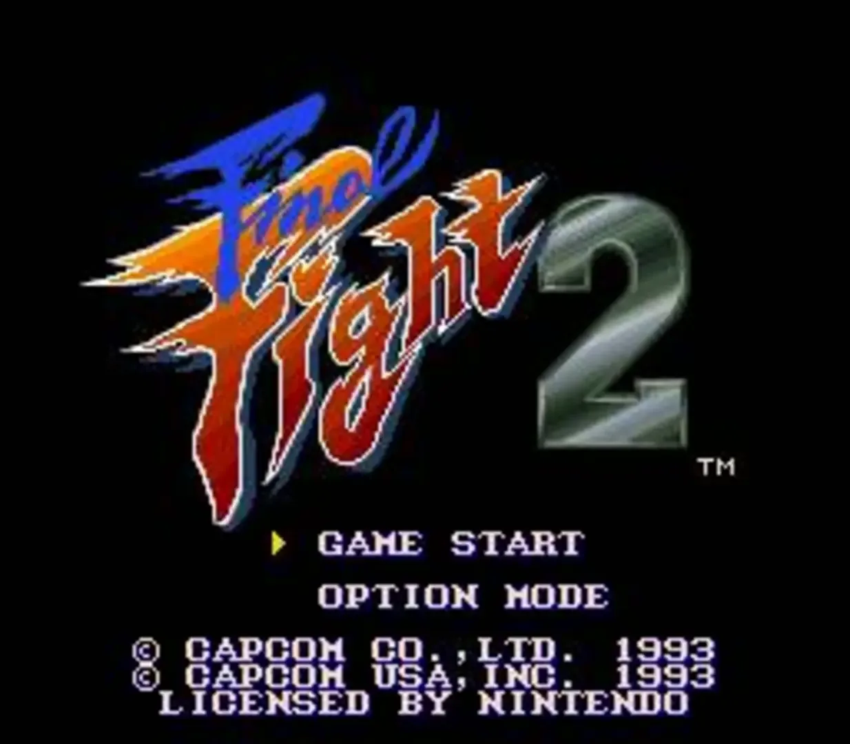 Captura de pantalla - Final Fight 2