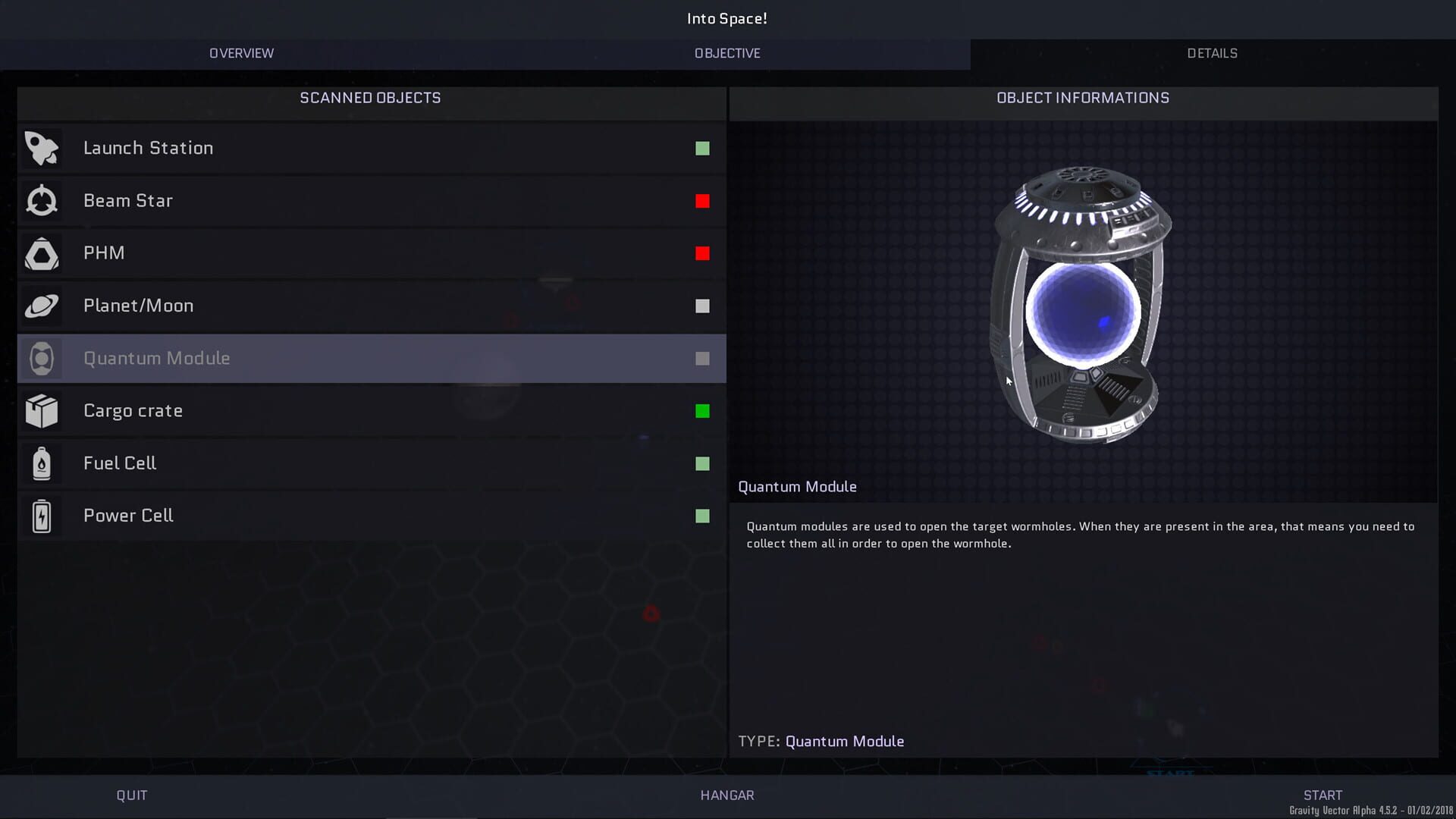 Gravity Vector - Screenshot