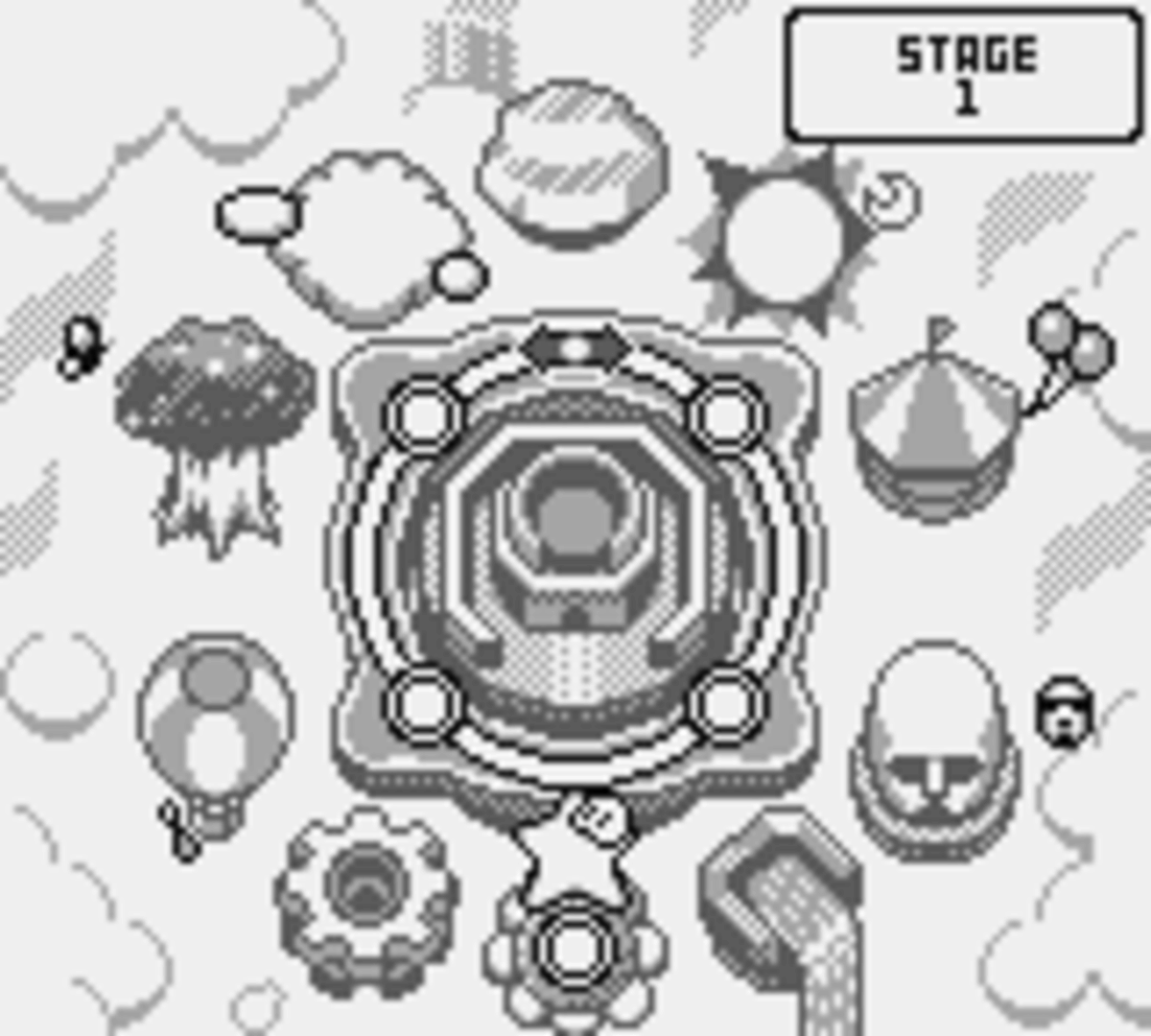 Kirby's Block Ball screenshot