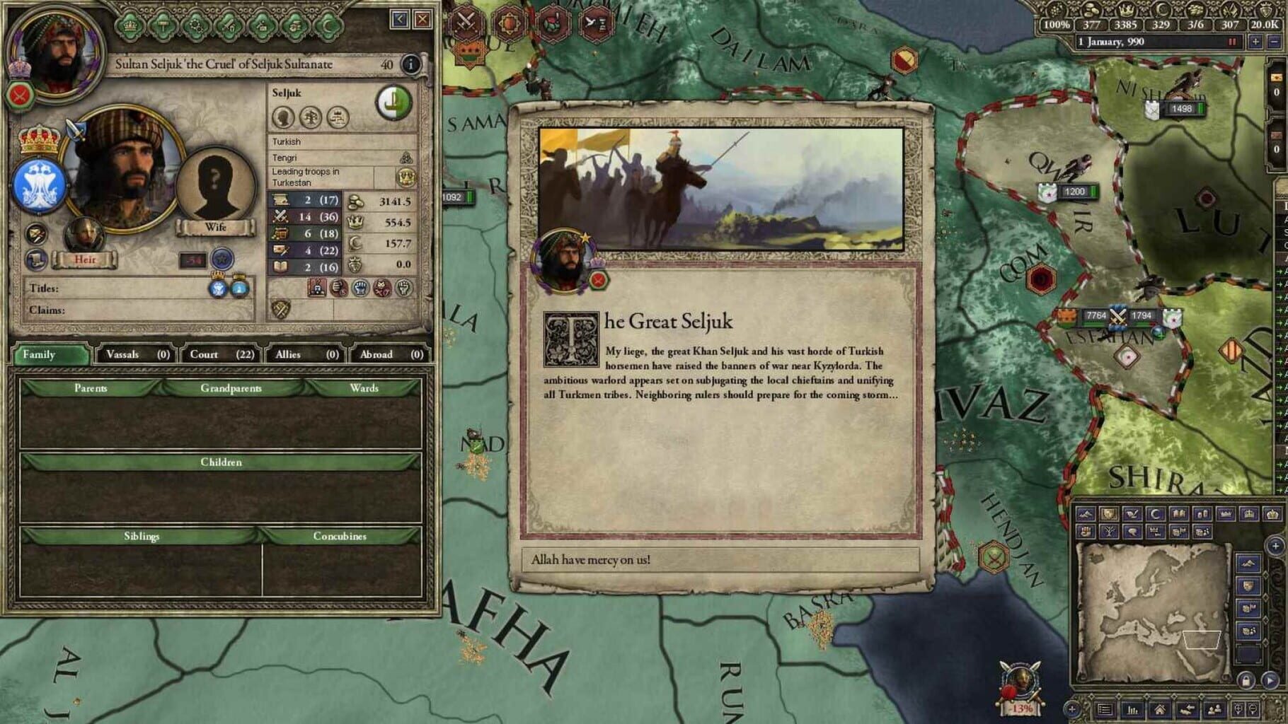 Captura de pantalla - Crusader Kings II: The Old Gods