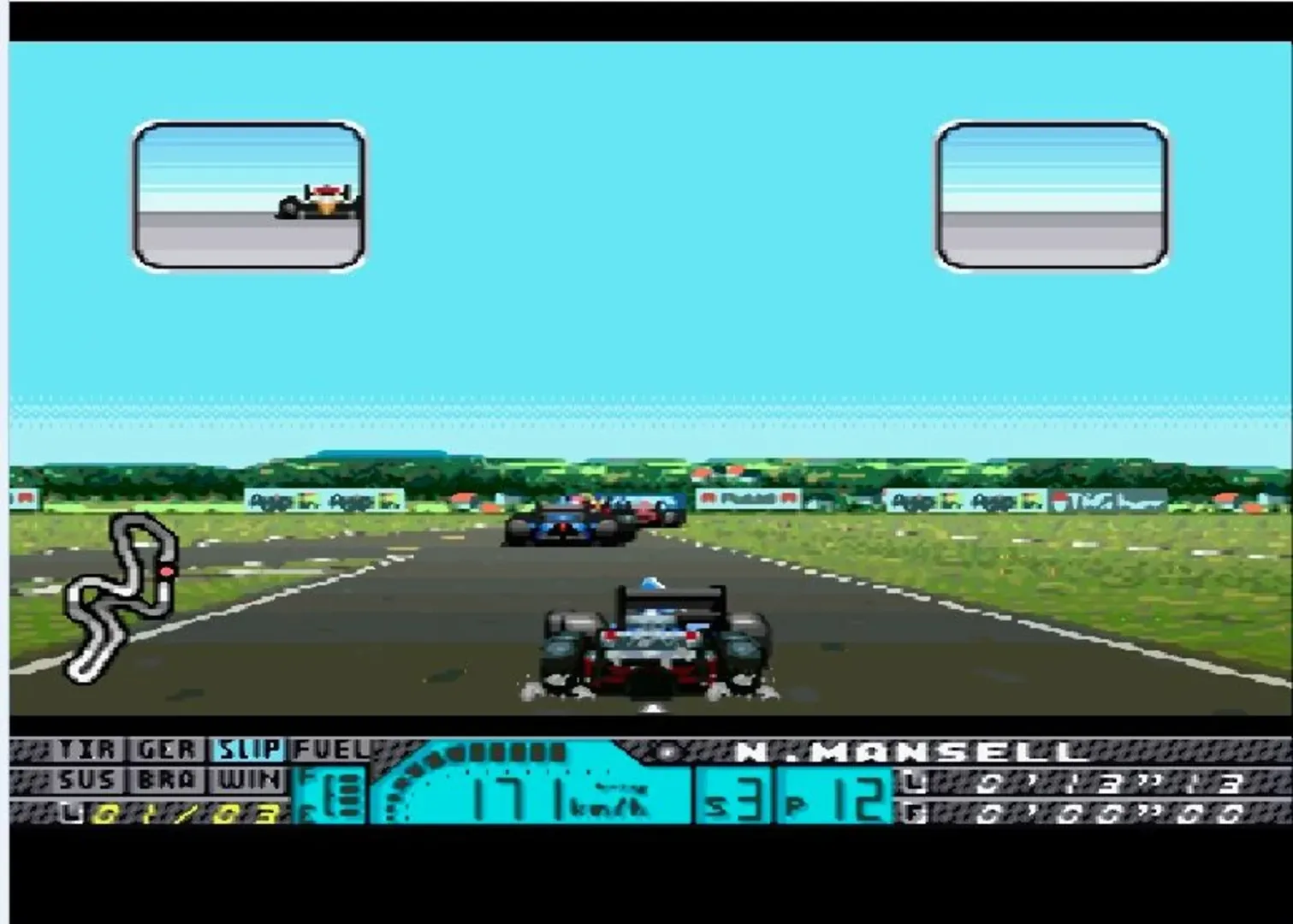 F1 Triple Battle