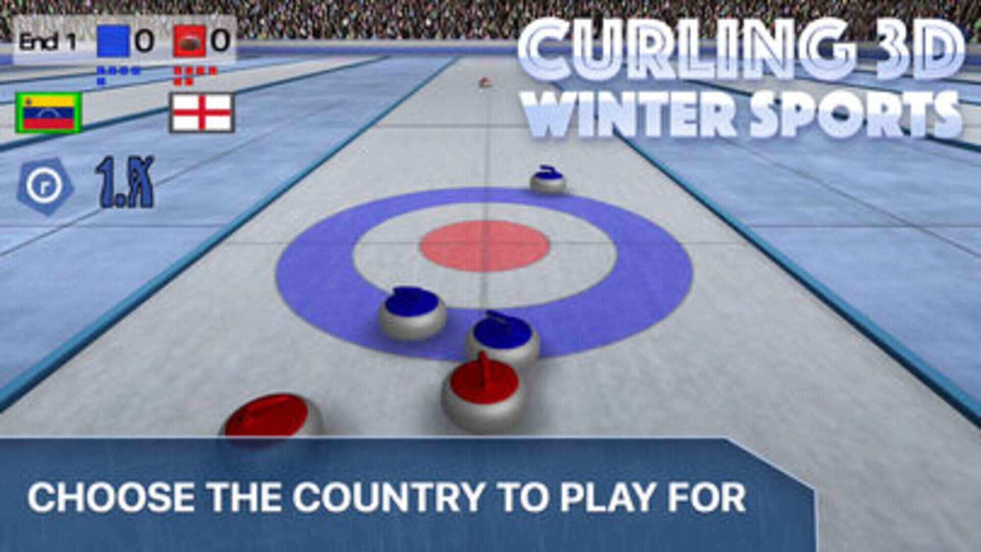 Curling 3D - Winter Sports - Screenshot