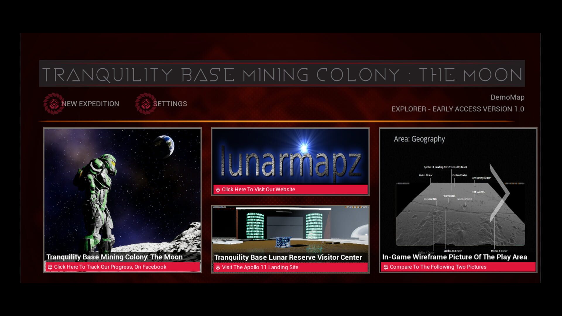 Tranquility Base Mining Colony: The Moon - Explorer Version - Screenshot