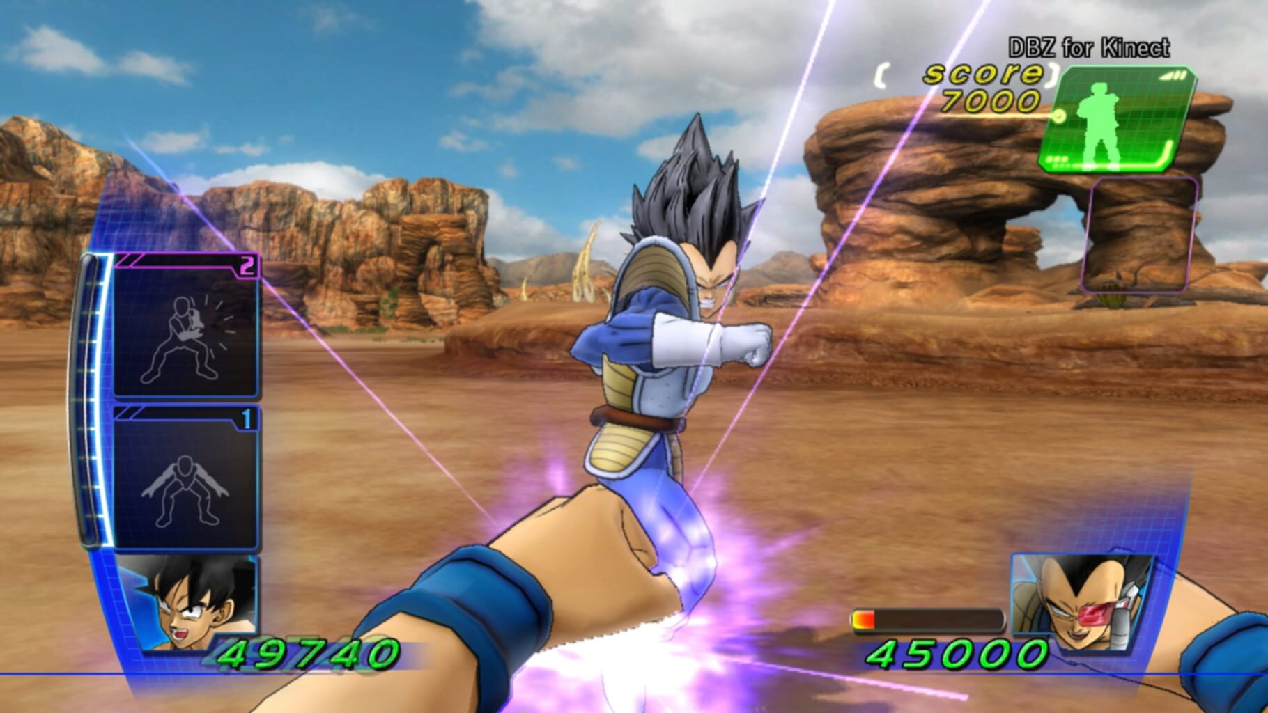 Captura de pantalla - Dragon Ball Z For Kinect