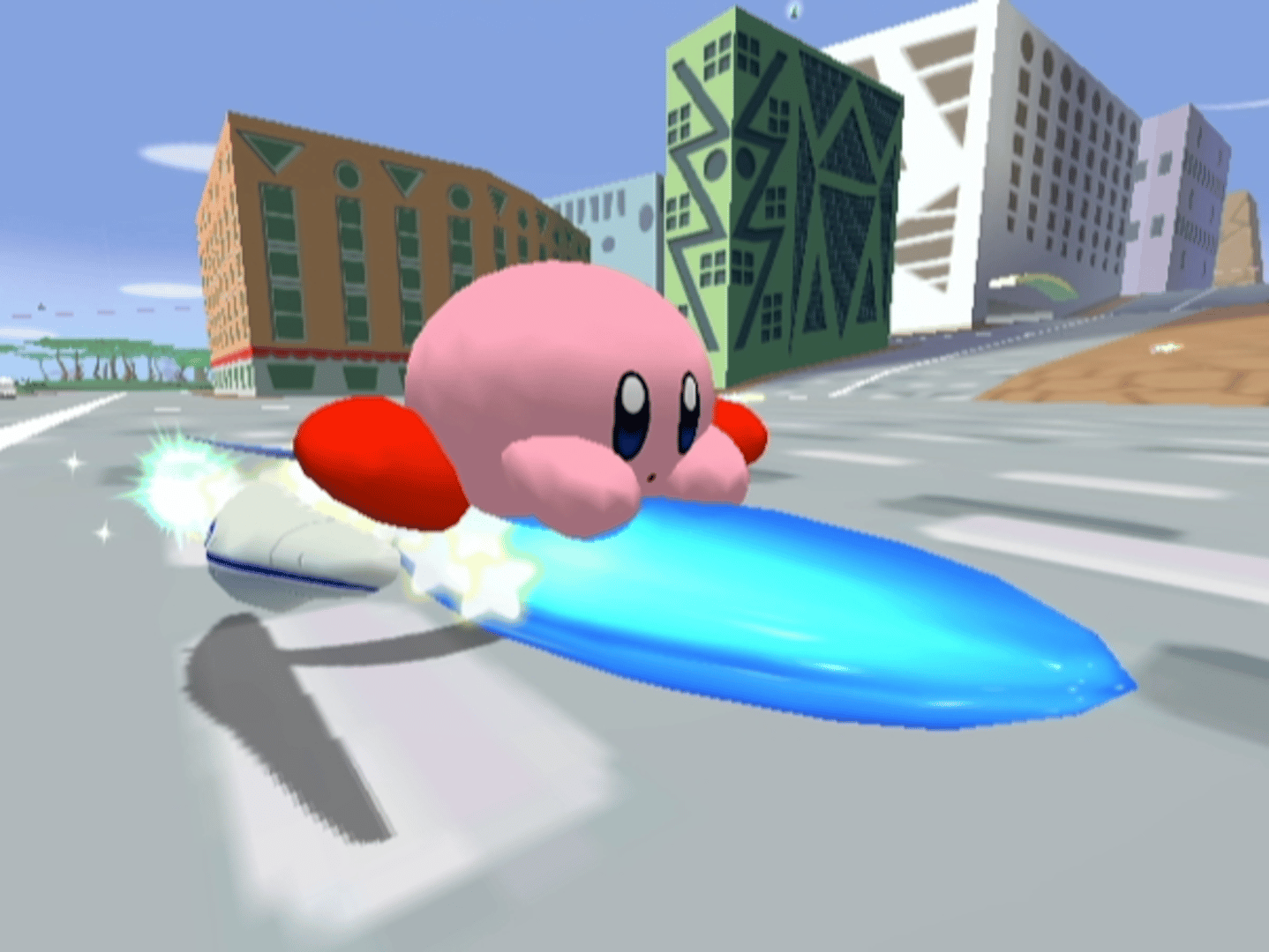 Kirby Air Ride screenshot