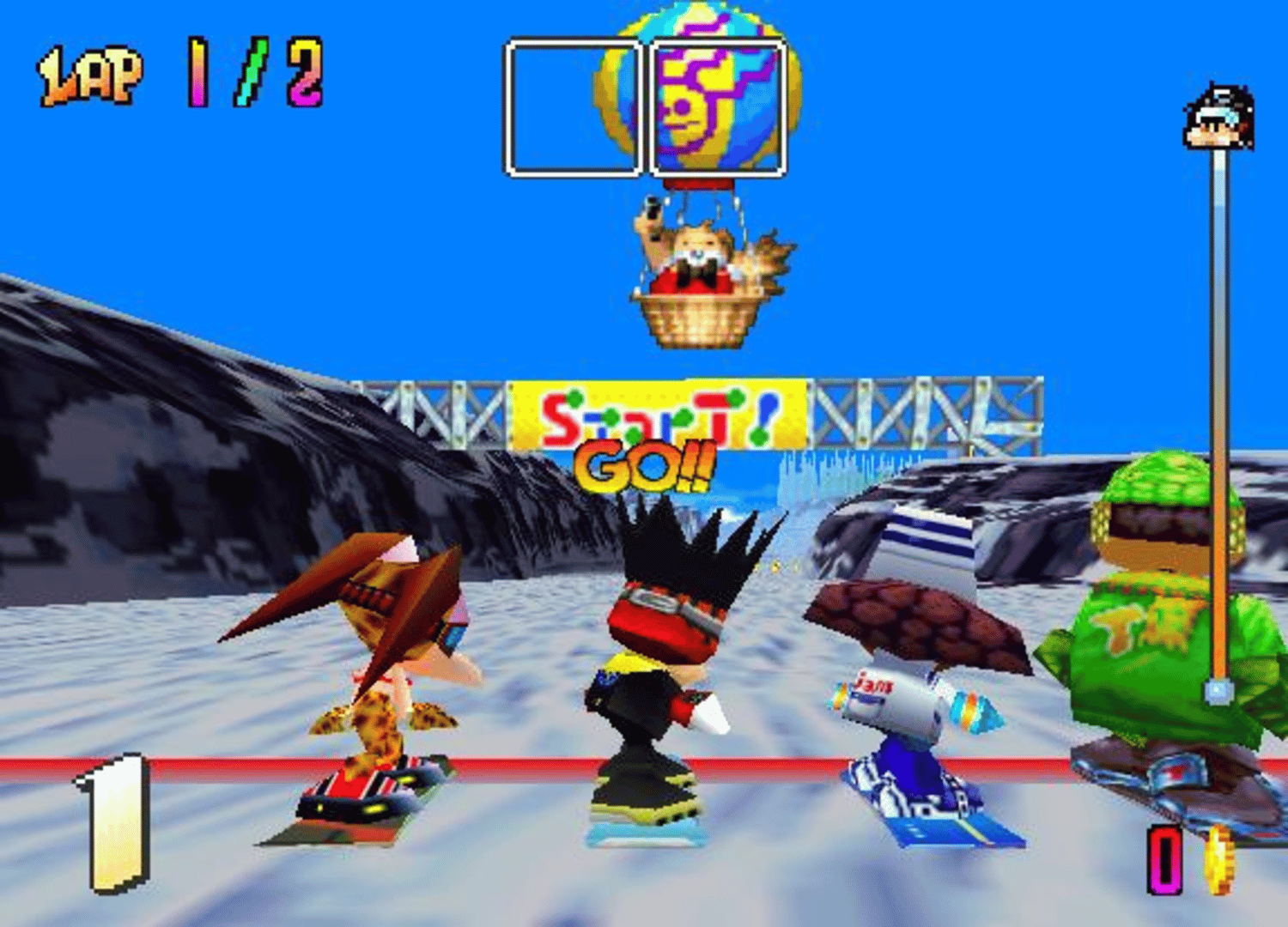 Snowboard Kids screenshot