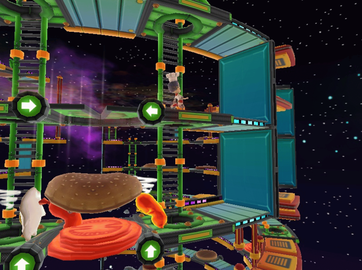 BurgerTime: World Tour screenshot