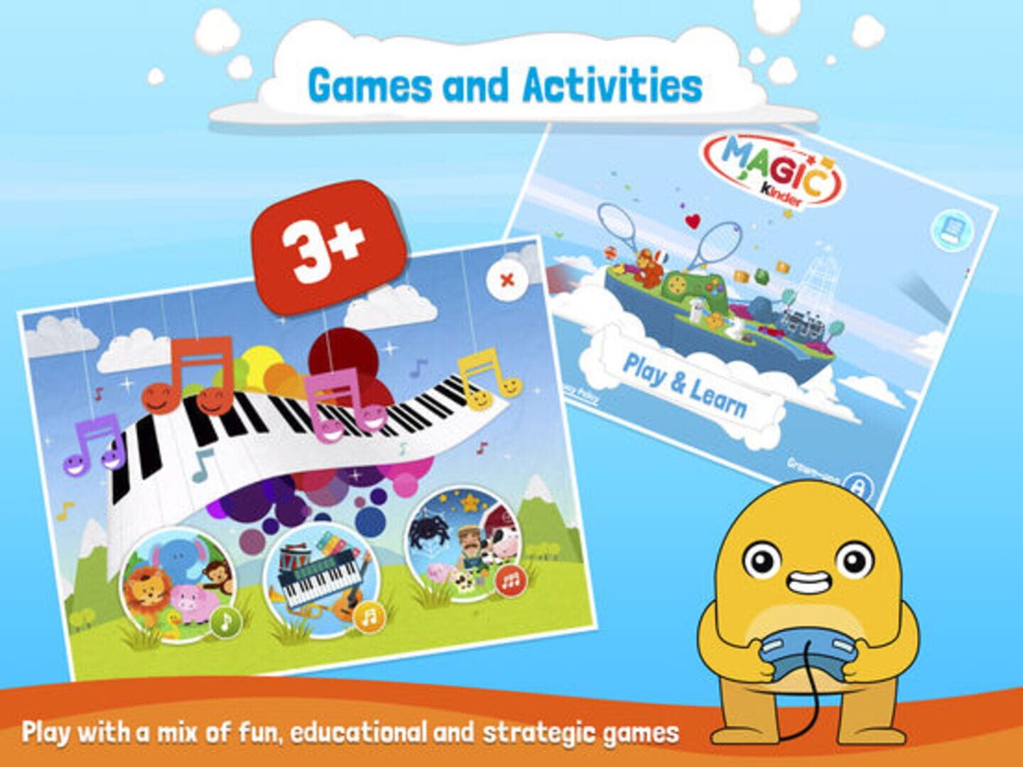 Magic Kinder - Educational app - Screenshot