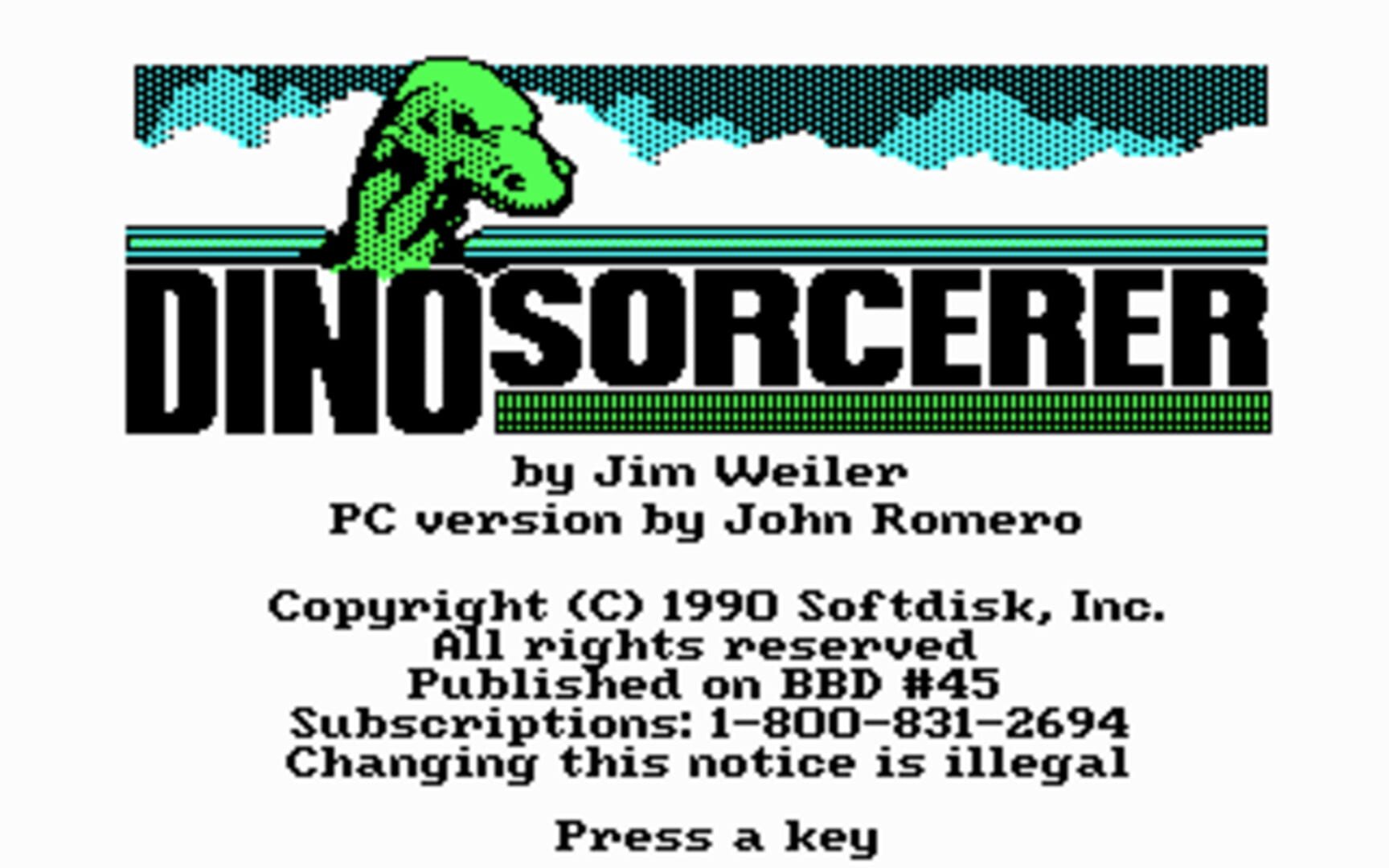 Dino-Sorcerer cover art