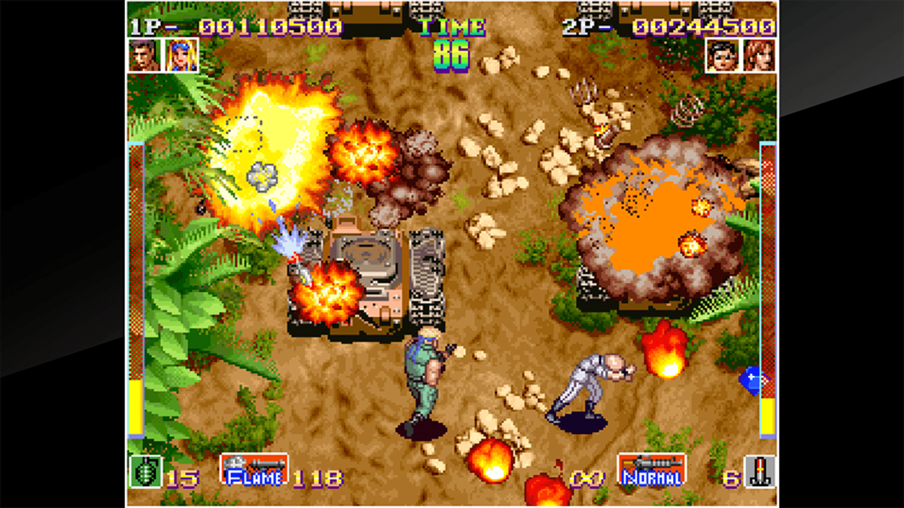 ACA Neo Geo: Shock Troopers screenshot