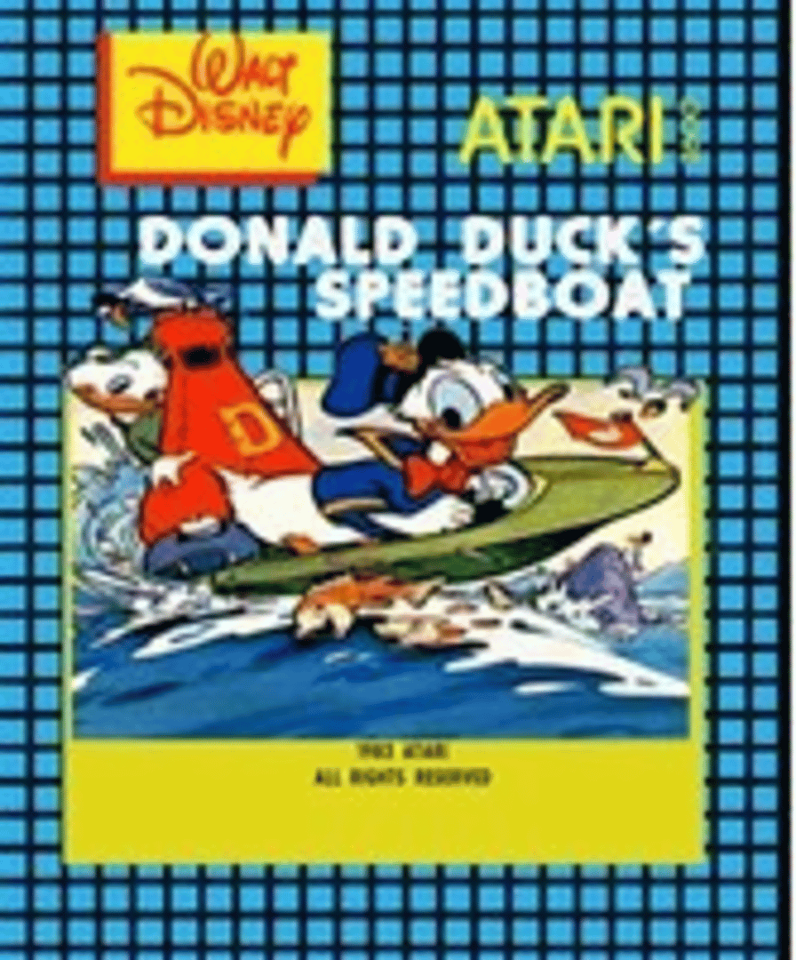 Donald Duck's Speedboat Cover