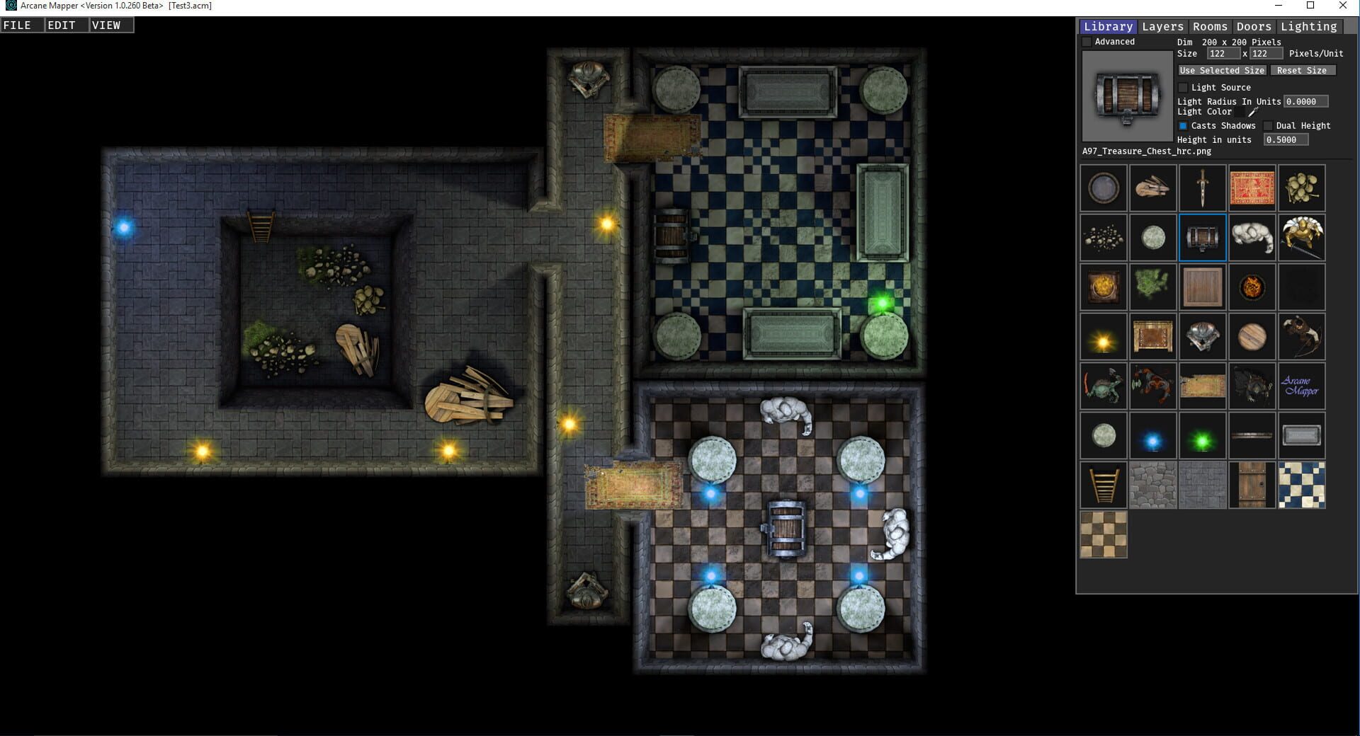 Arcane Mapper - Screenshot