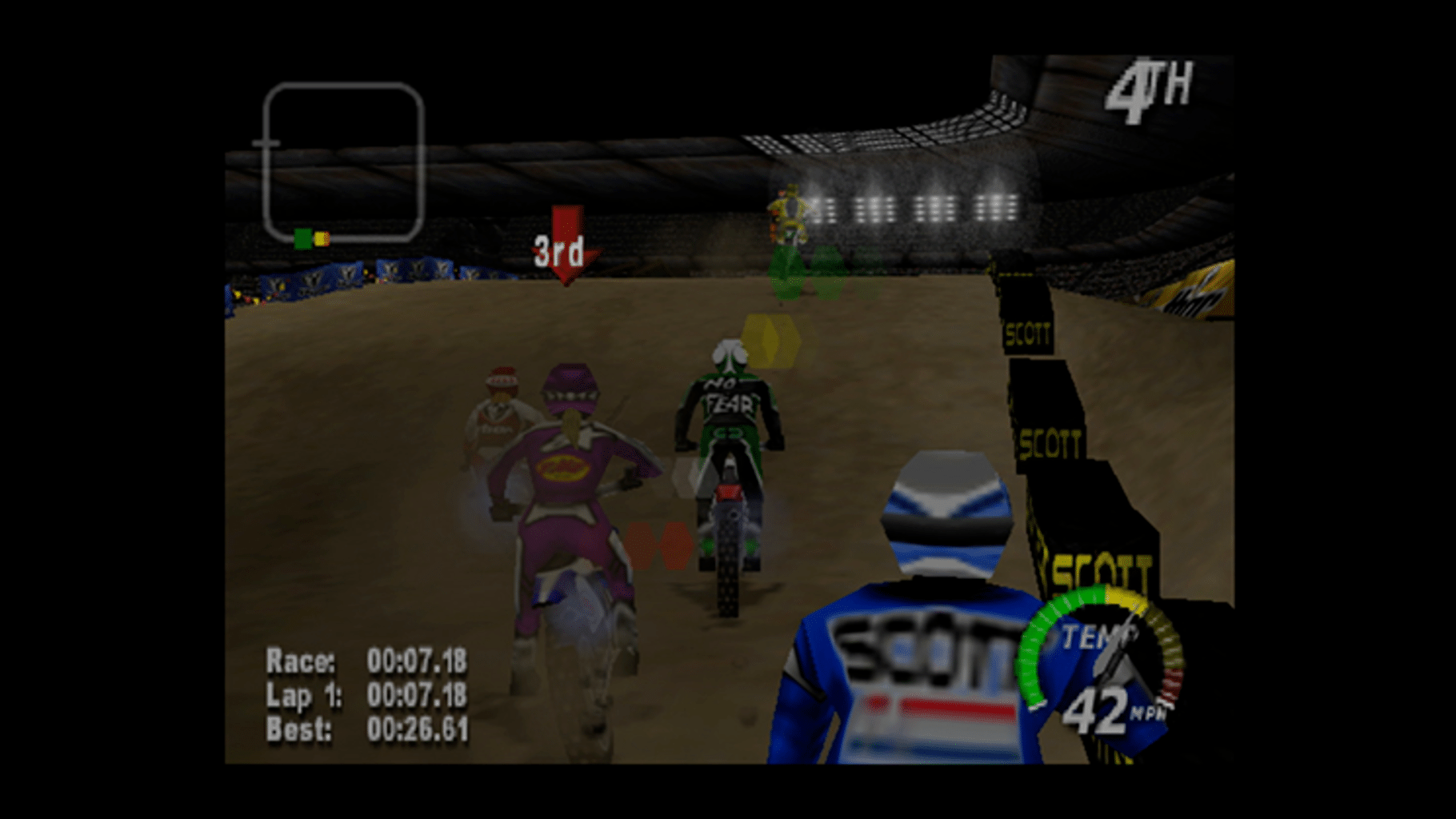 cheat codes for excitebike 64