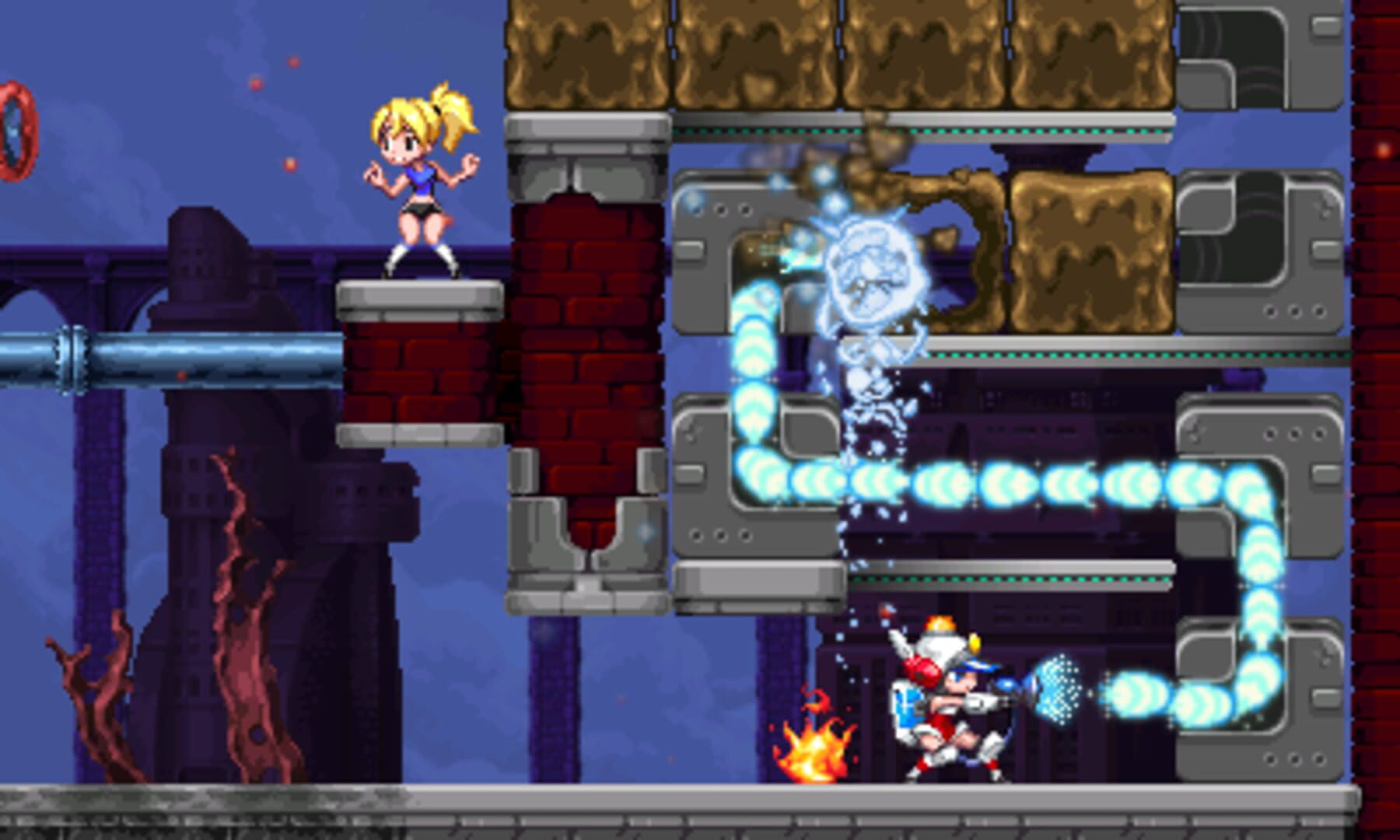 Captura de pantalla - Mighty Switch Force! 2