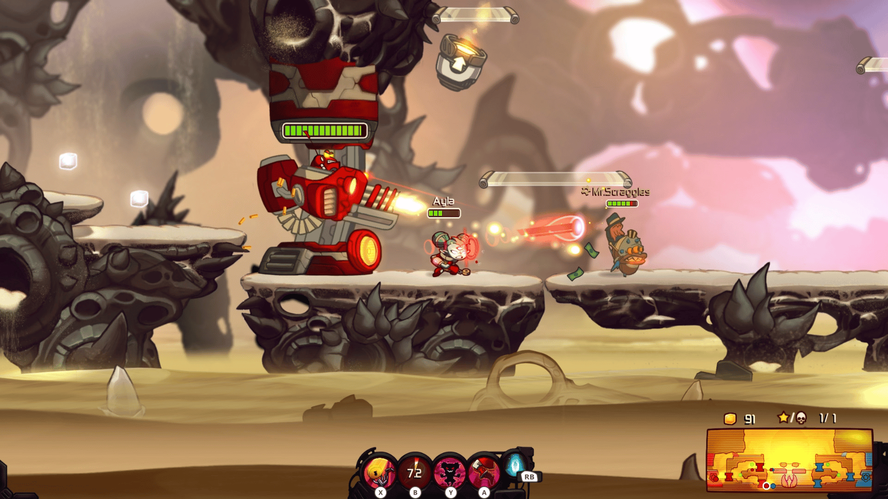 Awesomenauts Assemble!: Fully Loaded Pack screenshot