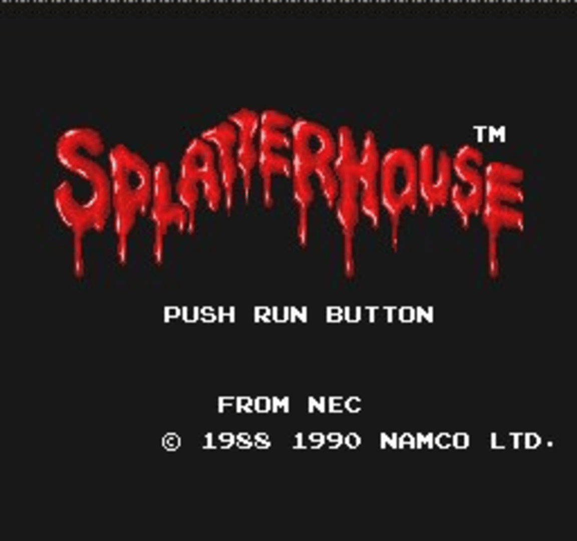 Splatterhouse screenshot