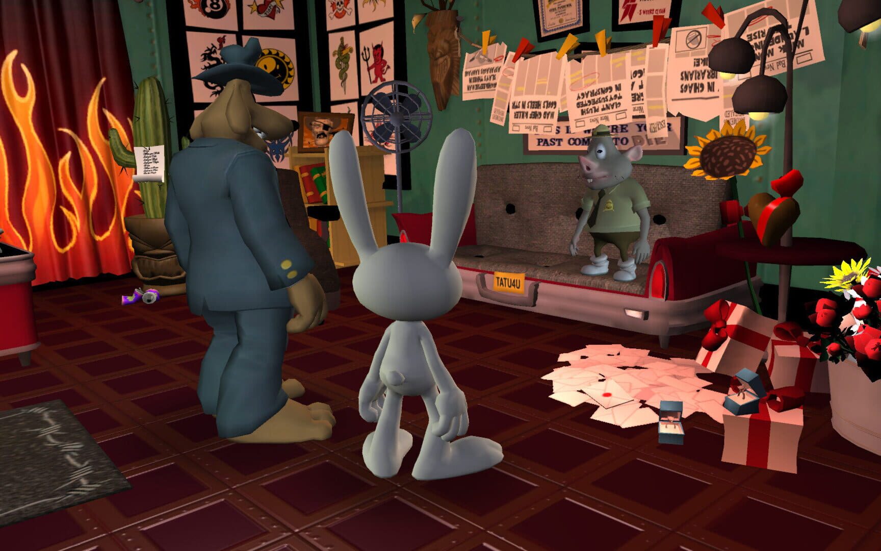 Captura de pantalla - Sam & Max: Beyond Time and Space - Episode 3: Night of the Raving Dead