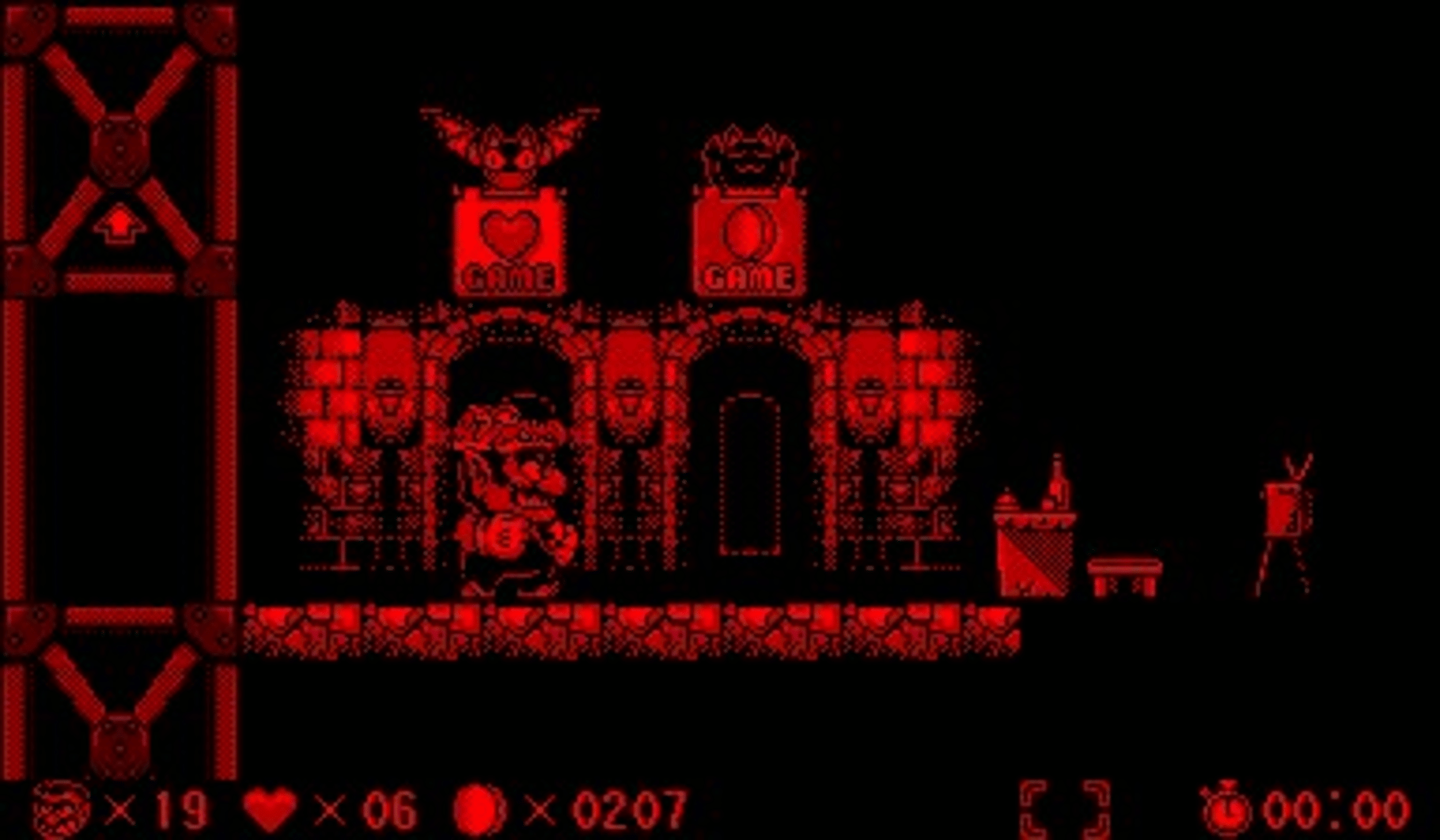 Virtual Boy Wario Land screenshot
