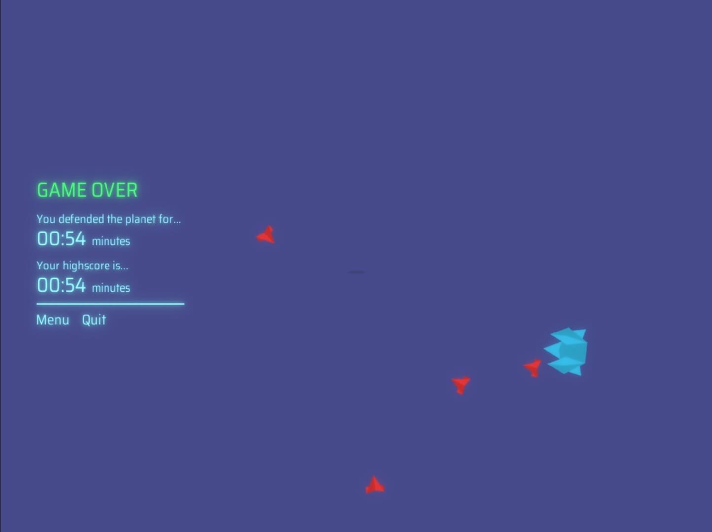 Defend the planet - Screenshot