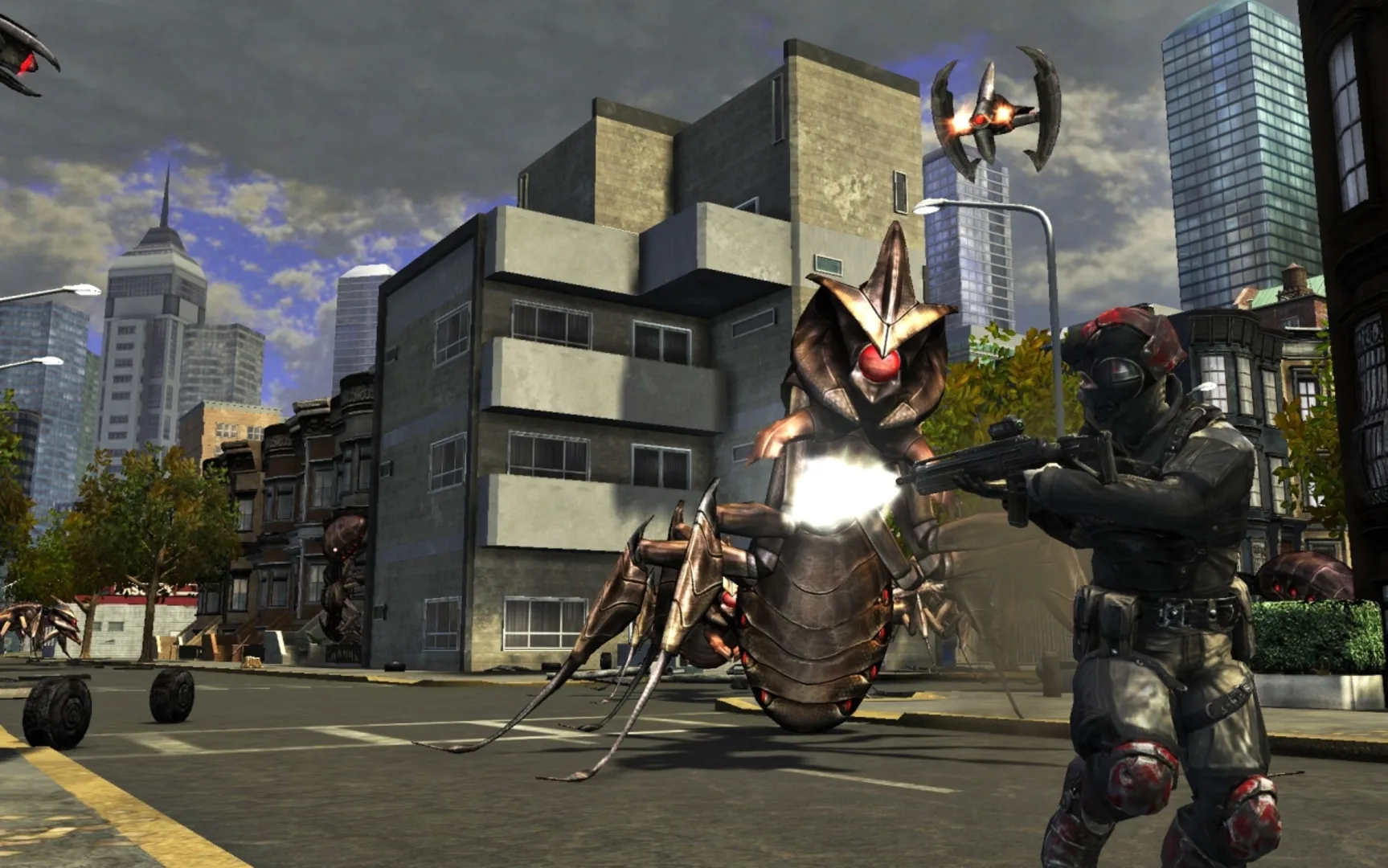 Captura de pantalla - Earth Defense Force: Insect Armageddon