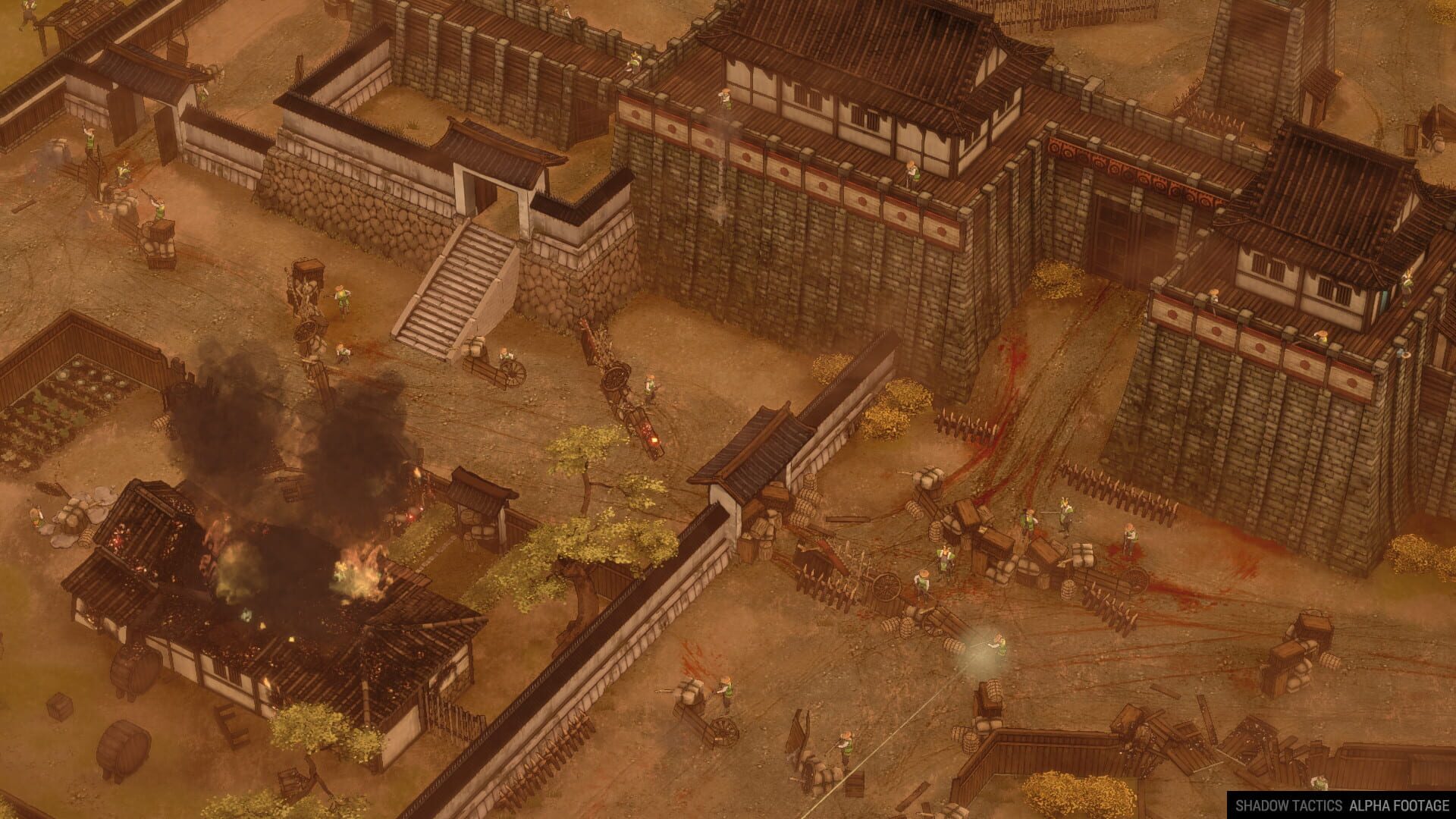 Shadow Tactics: Blades of the Shogun screenshot