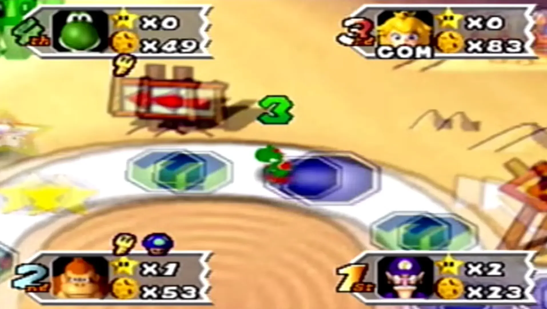 Captura de pantalla - Mario Party 3
