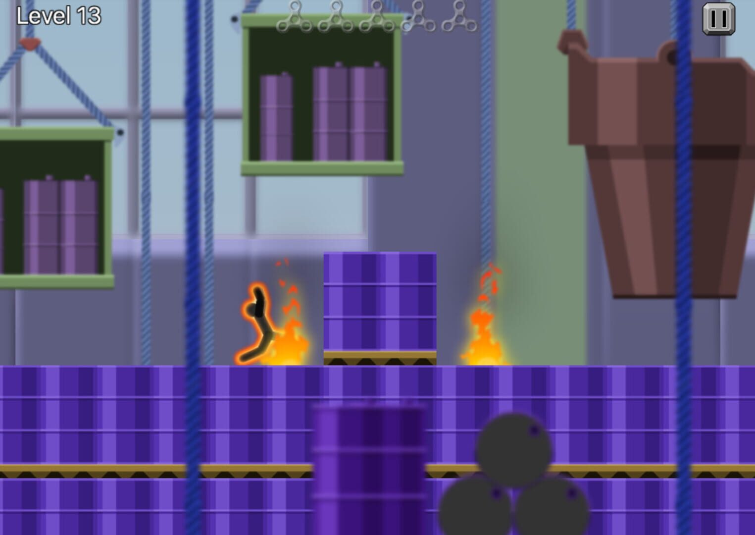 Stickman: Fidget Spinner Rush - Screenshot