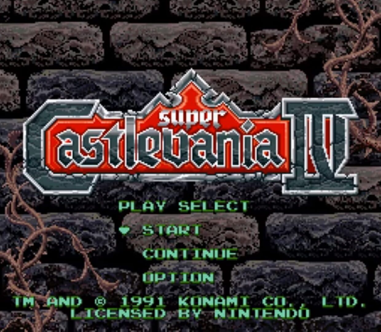 Super Castlevania IV screenshot