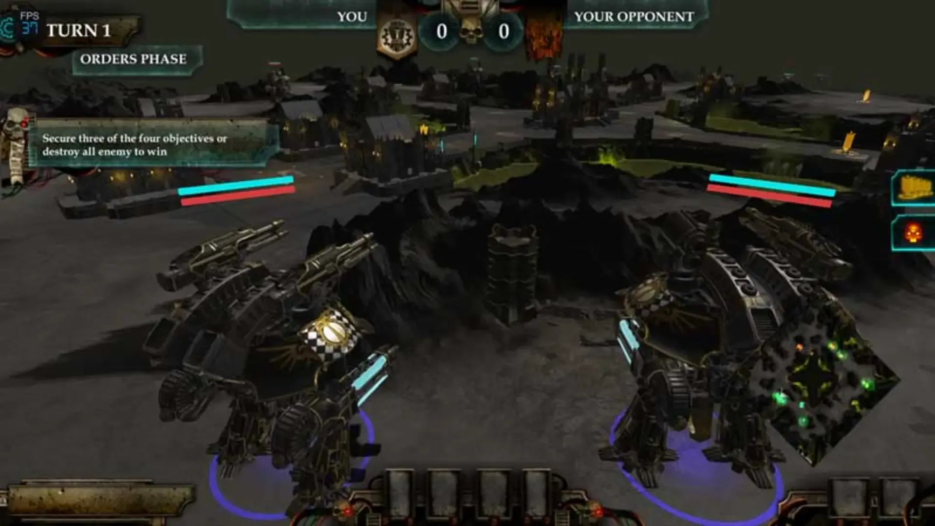 Captura de pantalla - Adeptus Titanicus: Dominus
