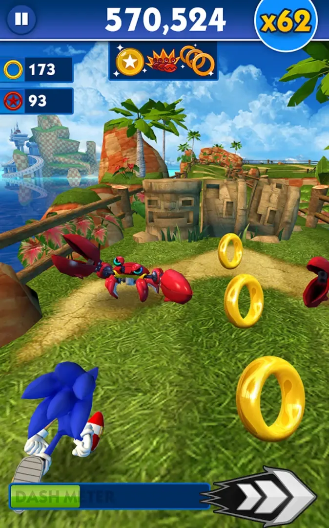 Captura de pantalla - Sonic Dash