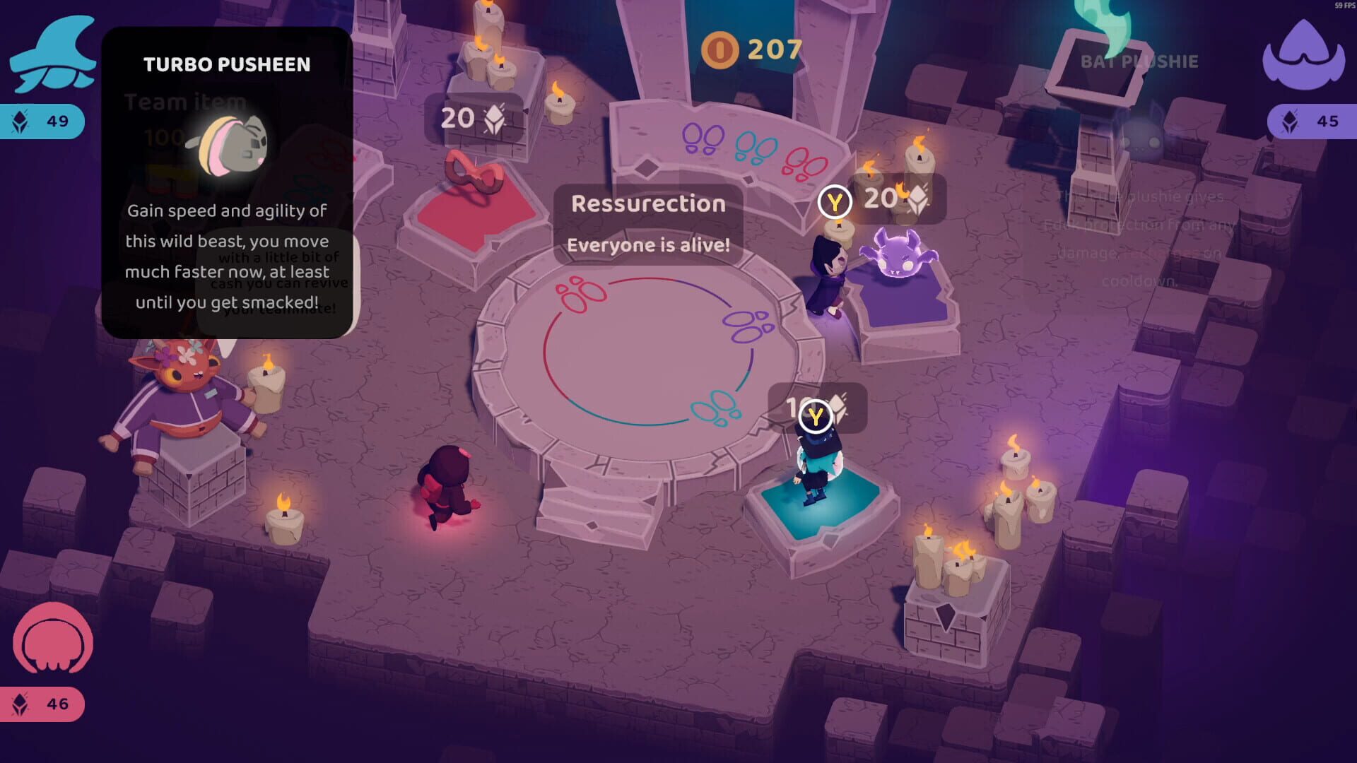 Friendship Dungeon: Party Puzzler - Screenshot