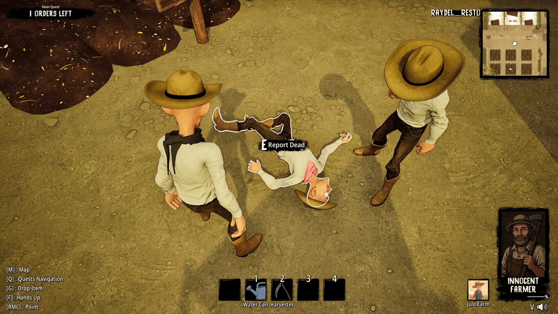 Grim Pastures: Outlaws - Screenshot