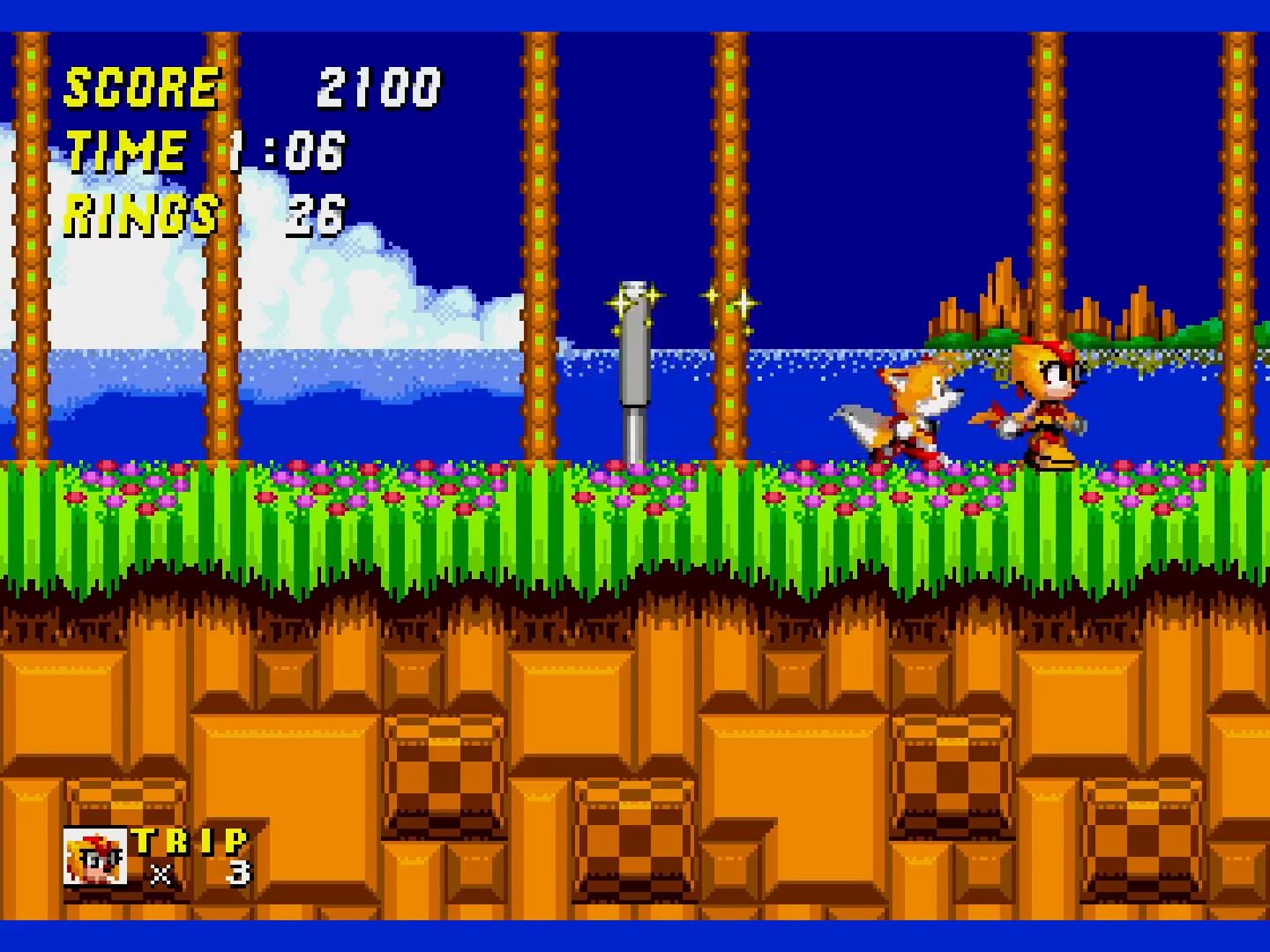 Amy & Trip in Sonic the Hedgehog 2