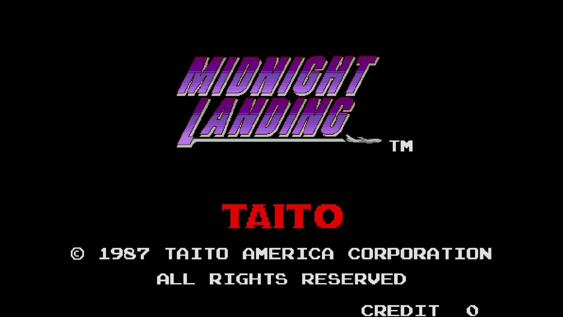 Arcade Archives 2: Midnight Landing screenshot