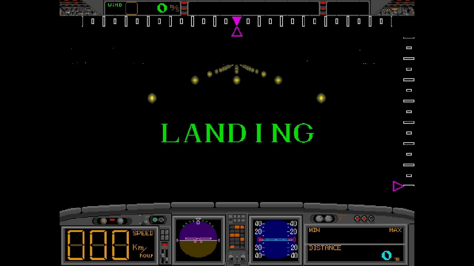 Arcade Archives 2: Midnight Landing screenshot
