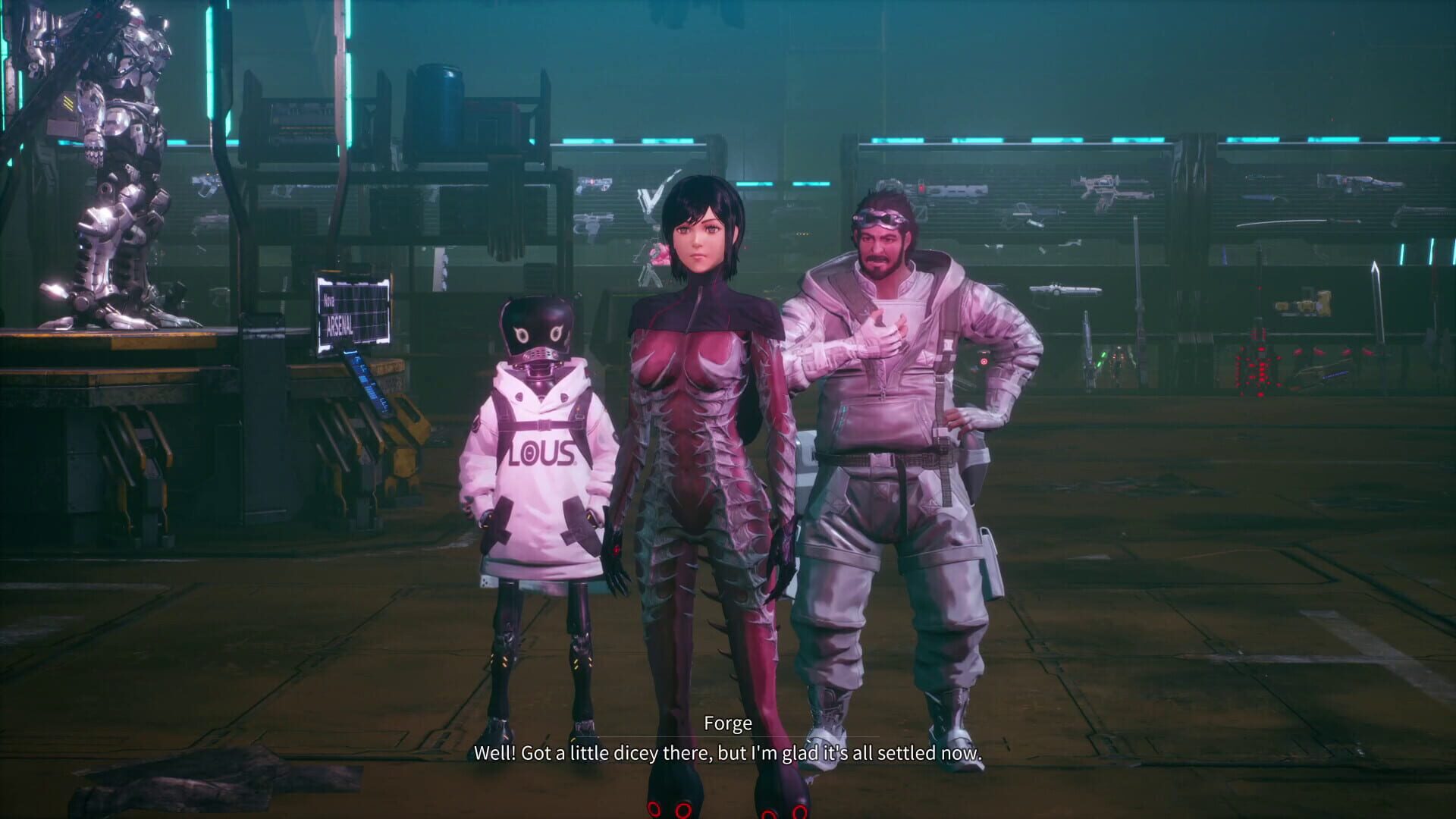 Daemon x Machina: Titanic Scion - Sovereign Axiom Outfit Set screenshot