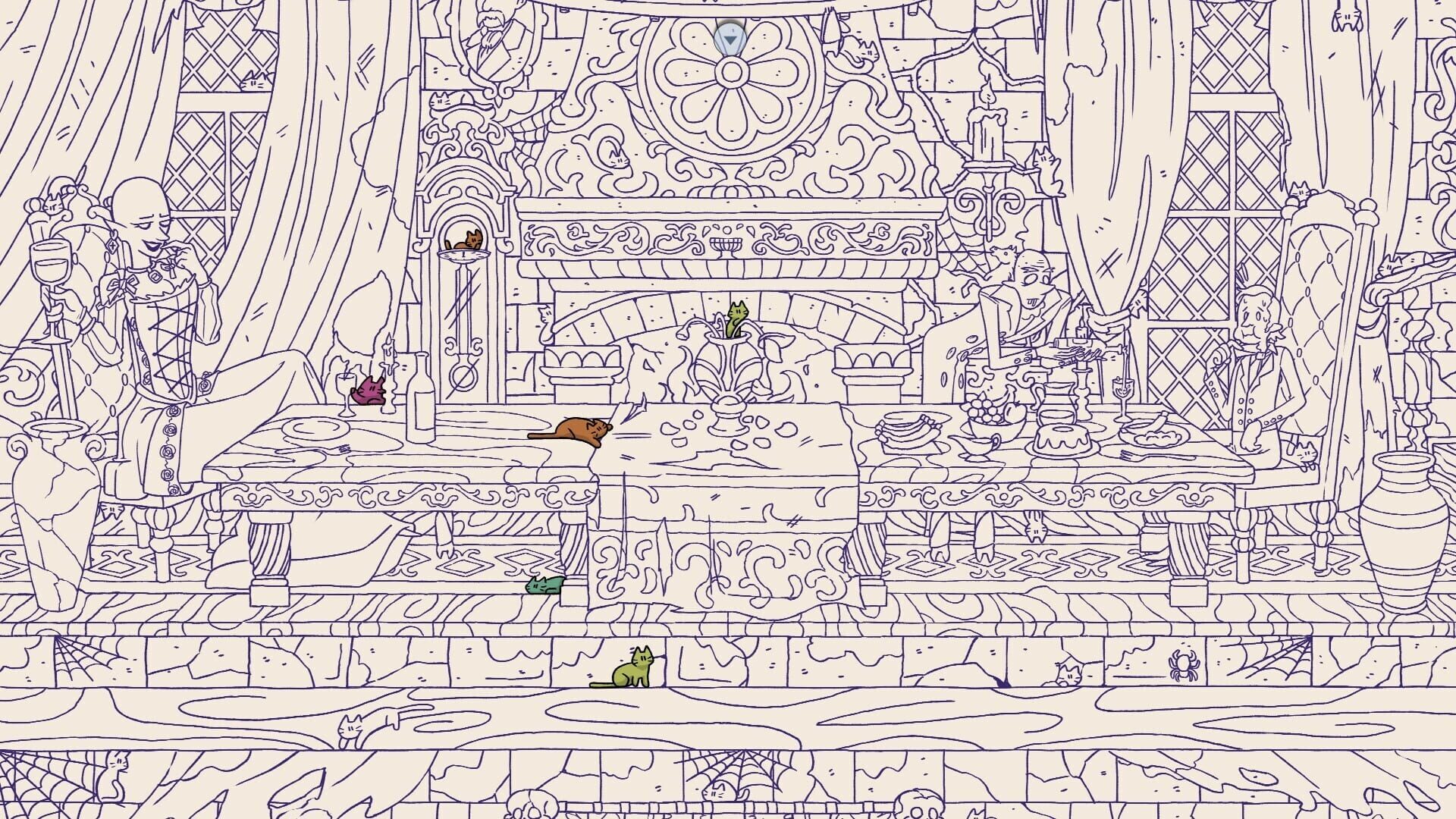 Hidden Cats in Spooky Village