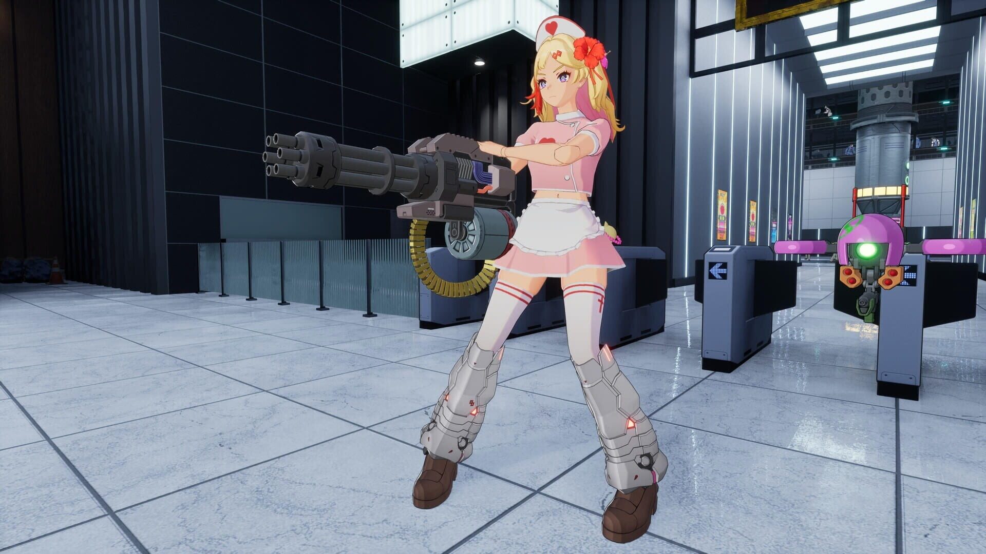 Full Metal Schoolgirl: Costume - "Nurse Pale Pink (Ryoko)"