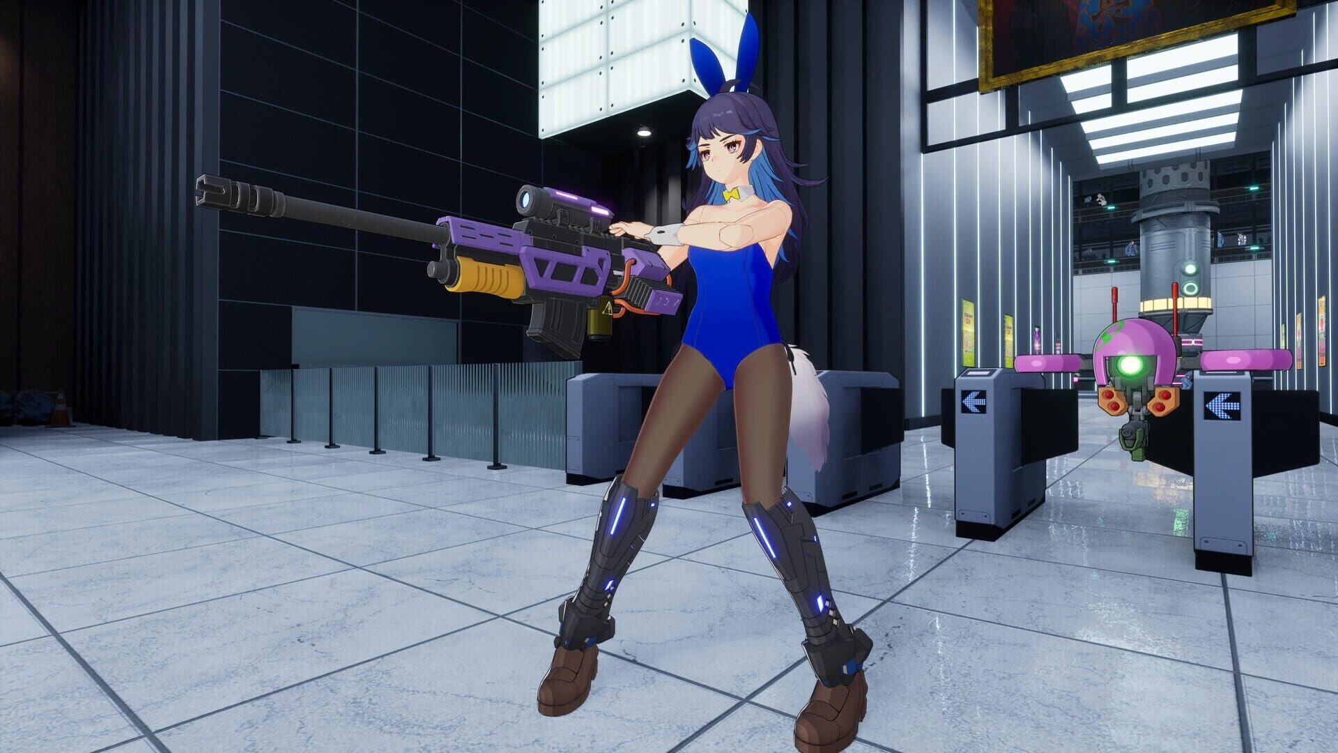 Full Metal Schoolgirl: Costume - "Blue Bunny Girl (Akemi)"