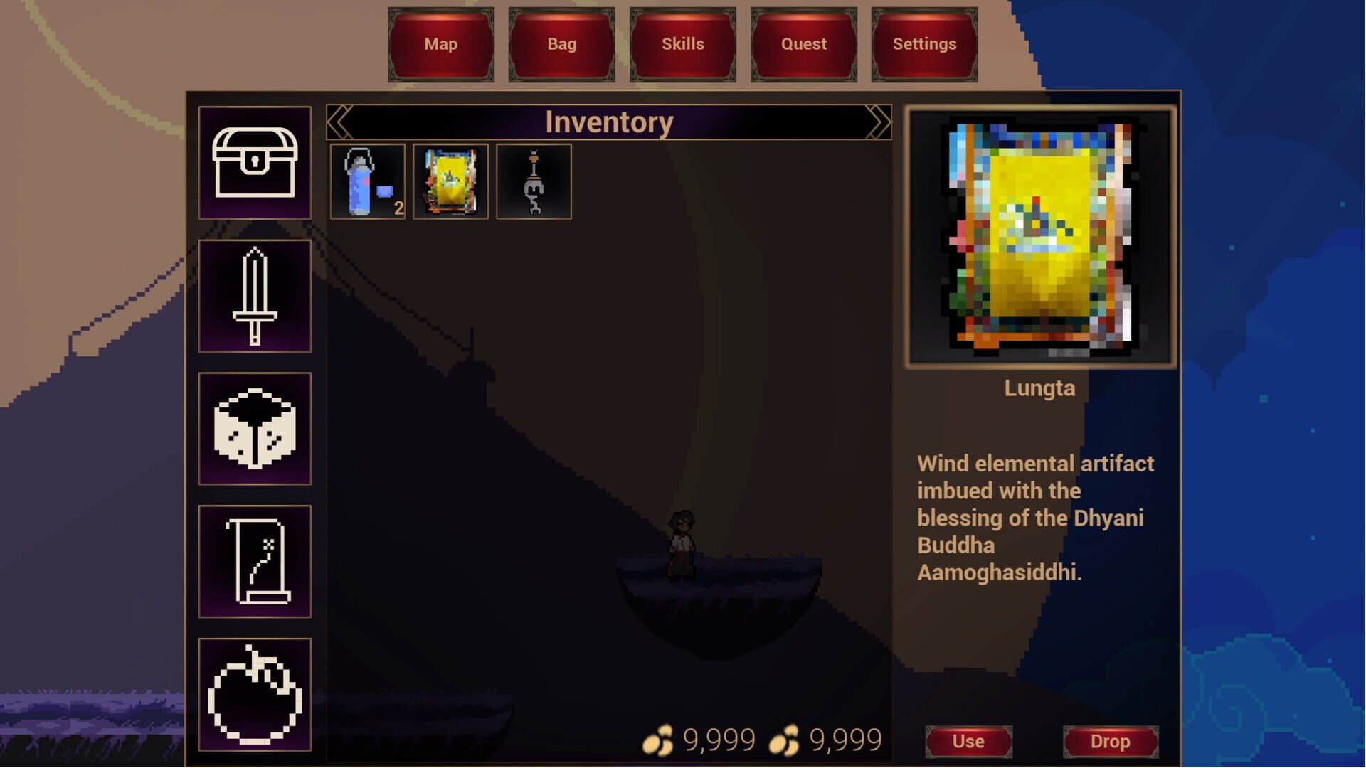 Jigten: Mandala of Shadows - Screenshot