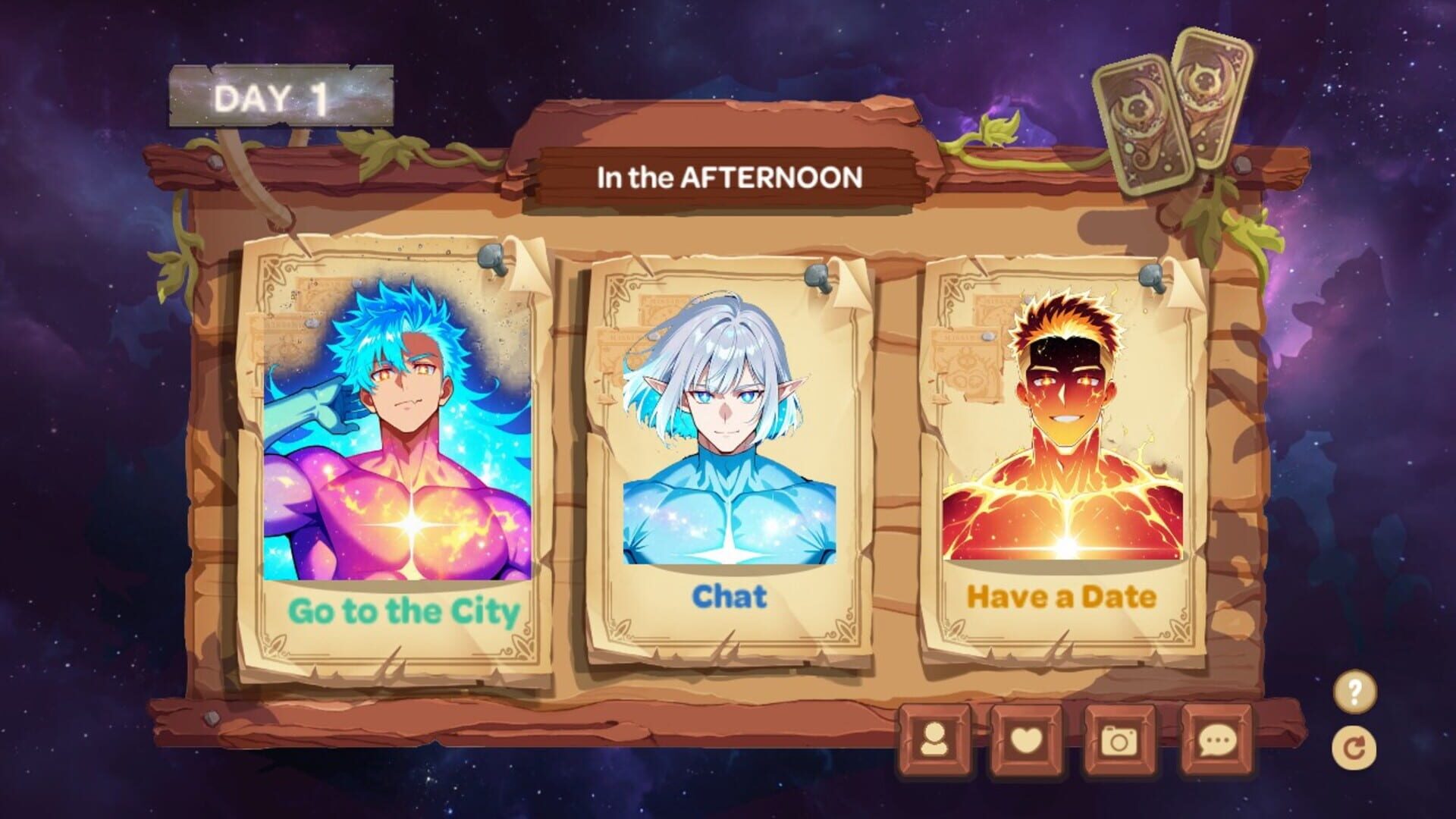 Planet Romance Boys: Conquer the Zodiac Horoscope screenshot