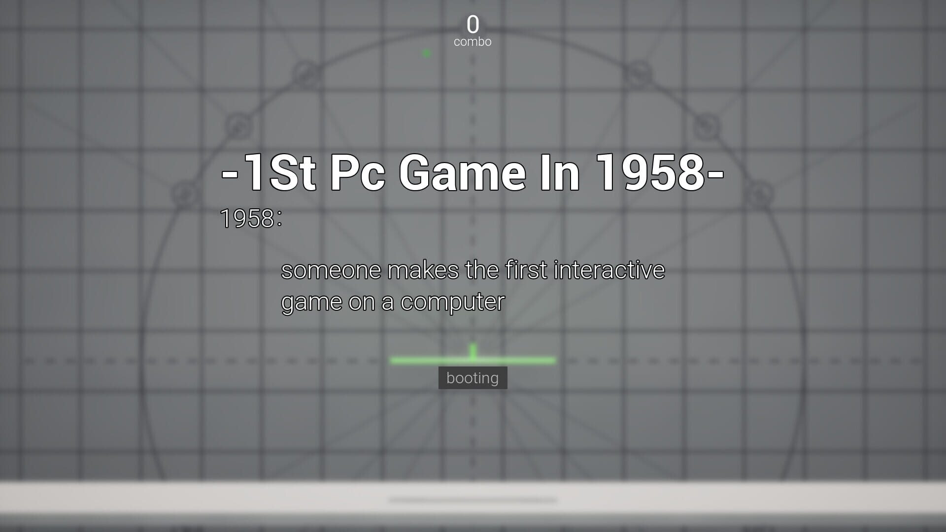 1St PC Game In 1958