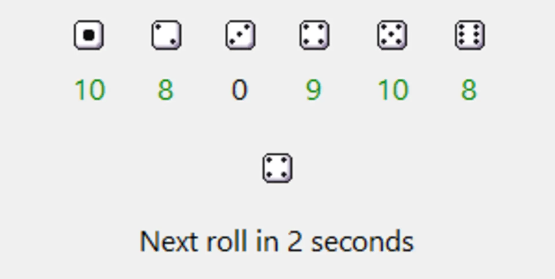 RandomRoll Challenge