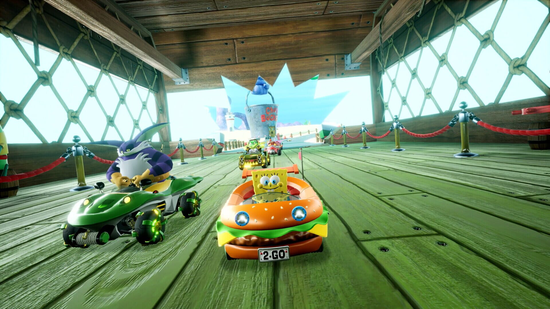 Sonic Racing: CrossWorlds - SpongeBob SquarePants Pack screenshot