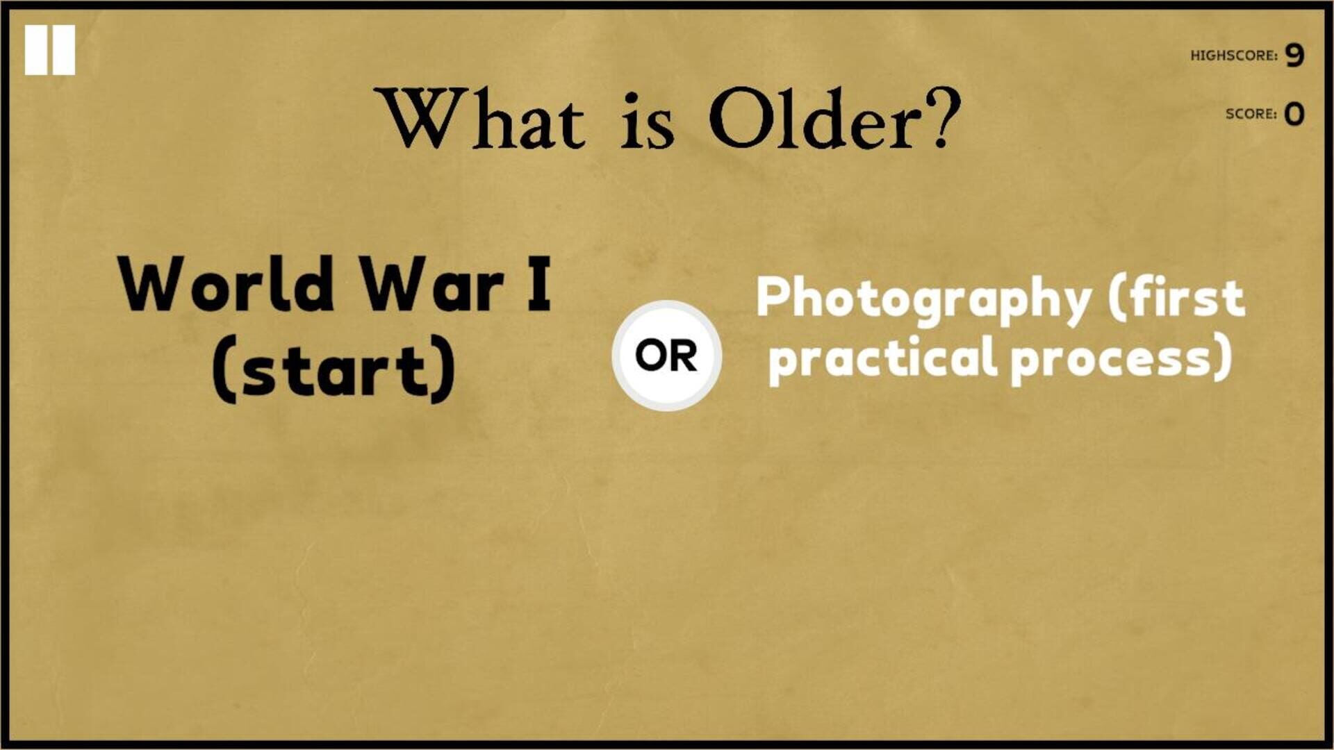 What is Older?